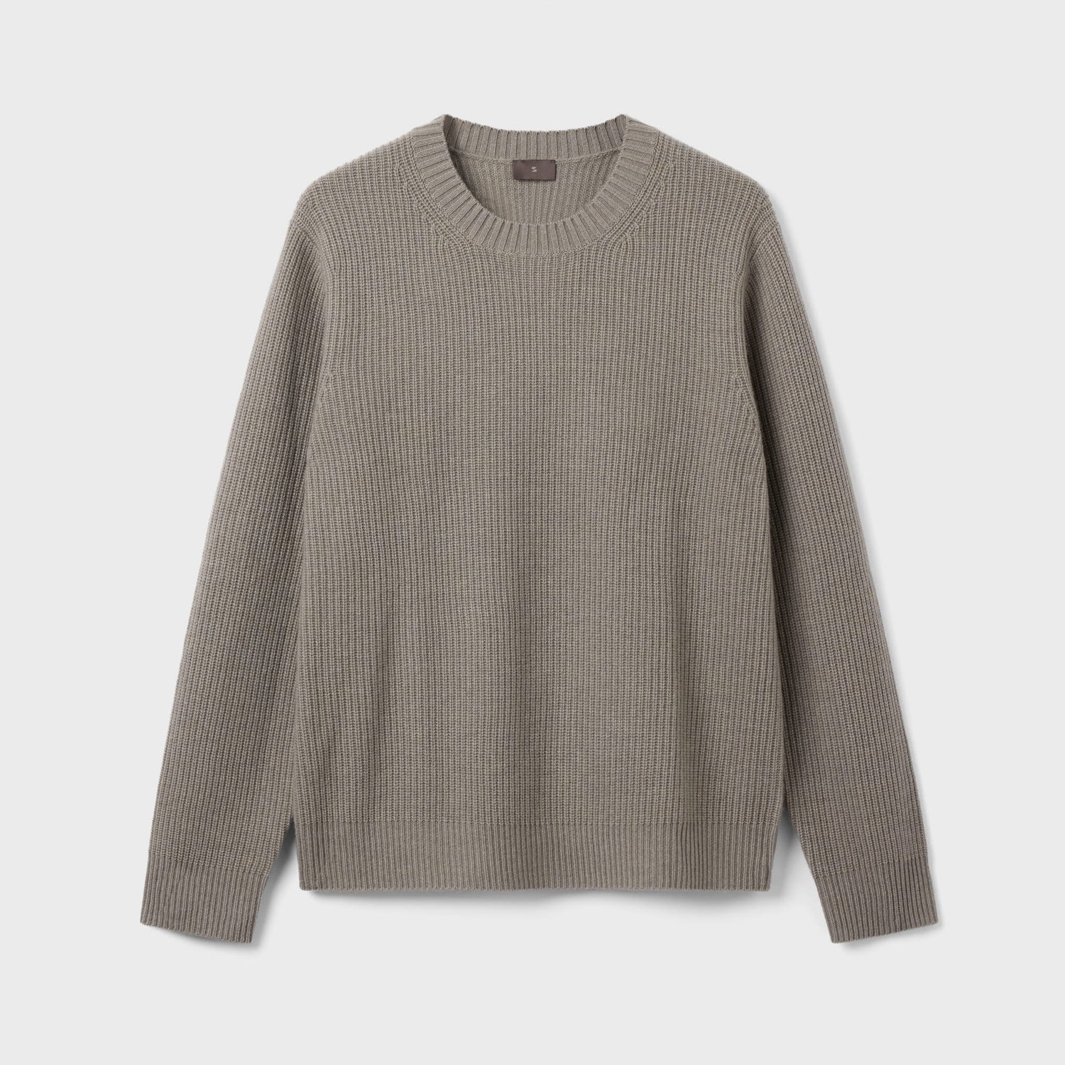 Men's Wool-Cashmere Rib Sweater