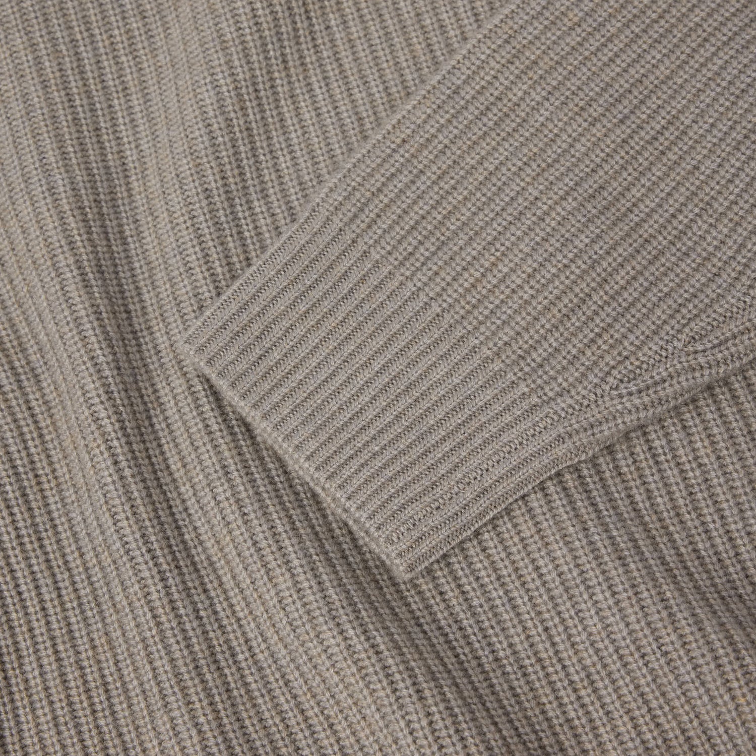 Men's Wool-Cashmere Rib Sweater