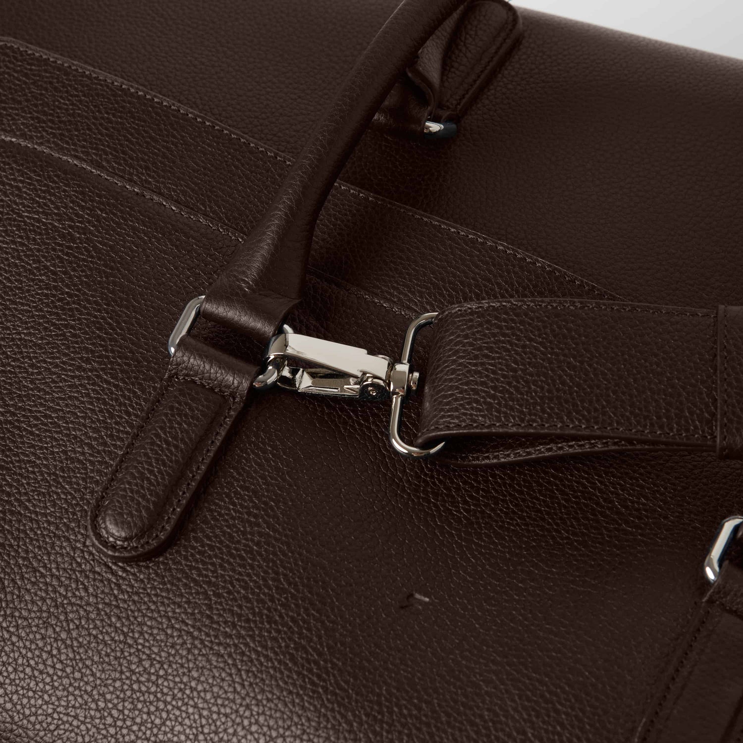 Full-Grain Leather Weekend Bag