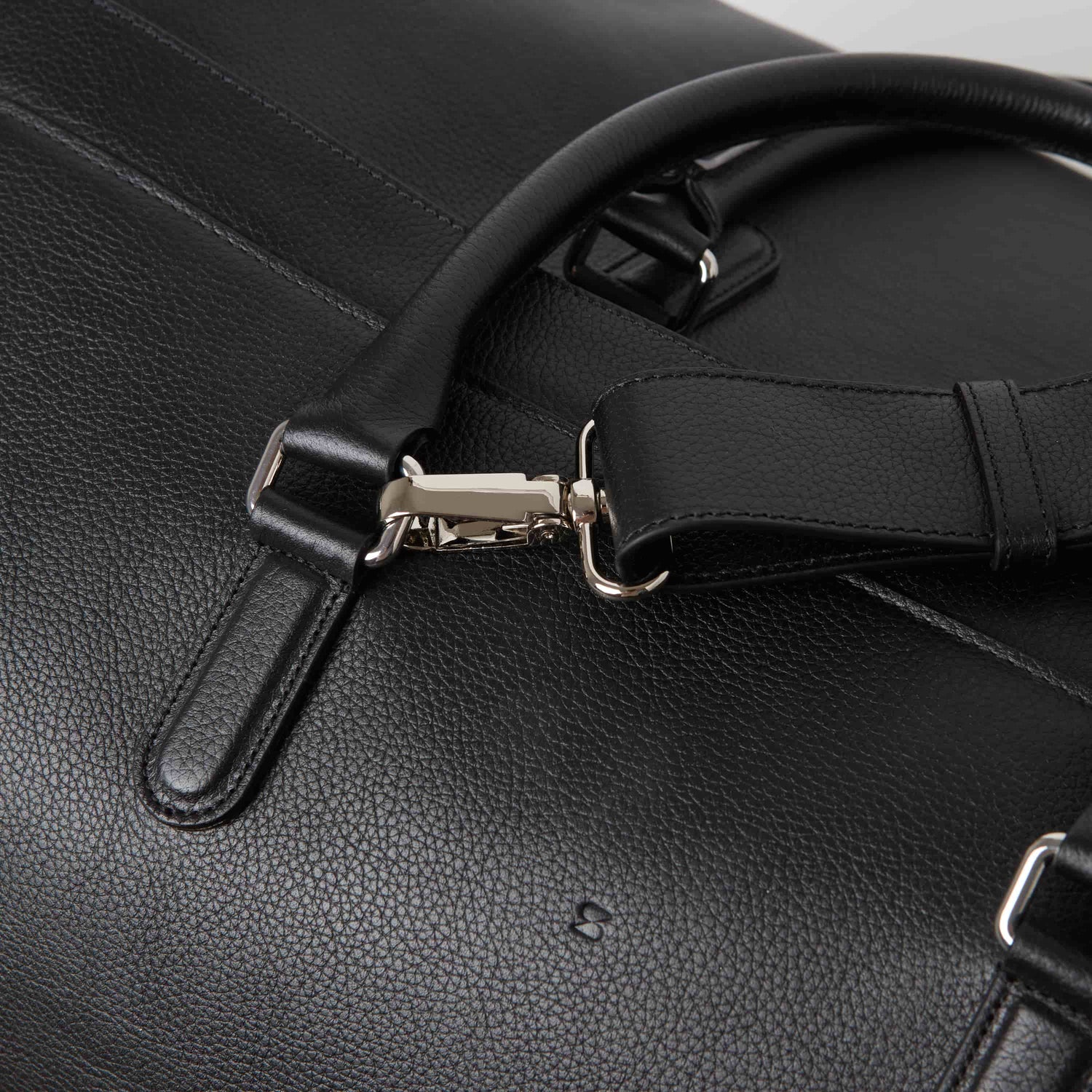 Full-Grain Leather Weekend Bag