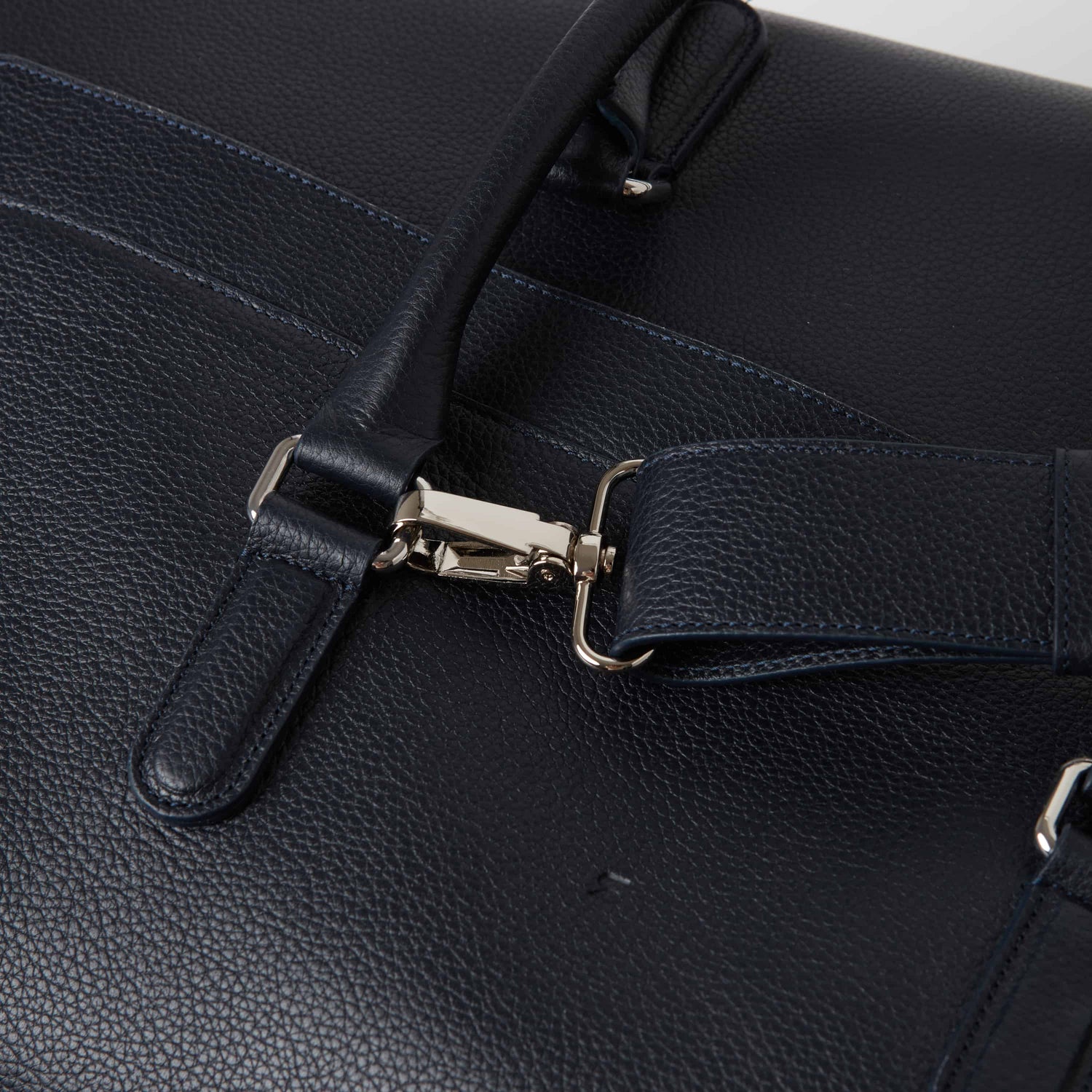 Full-Grain Leather Weekend Bag