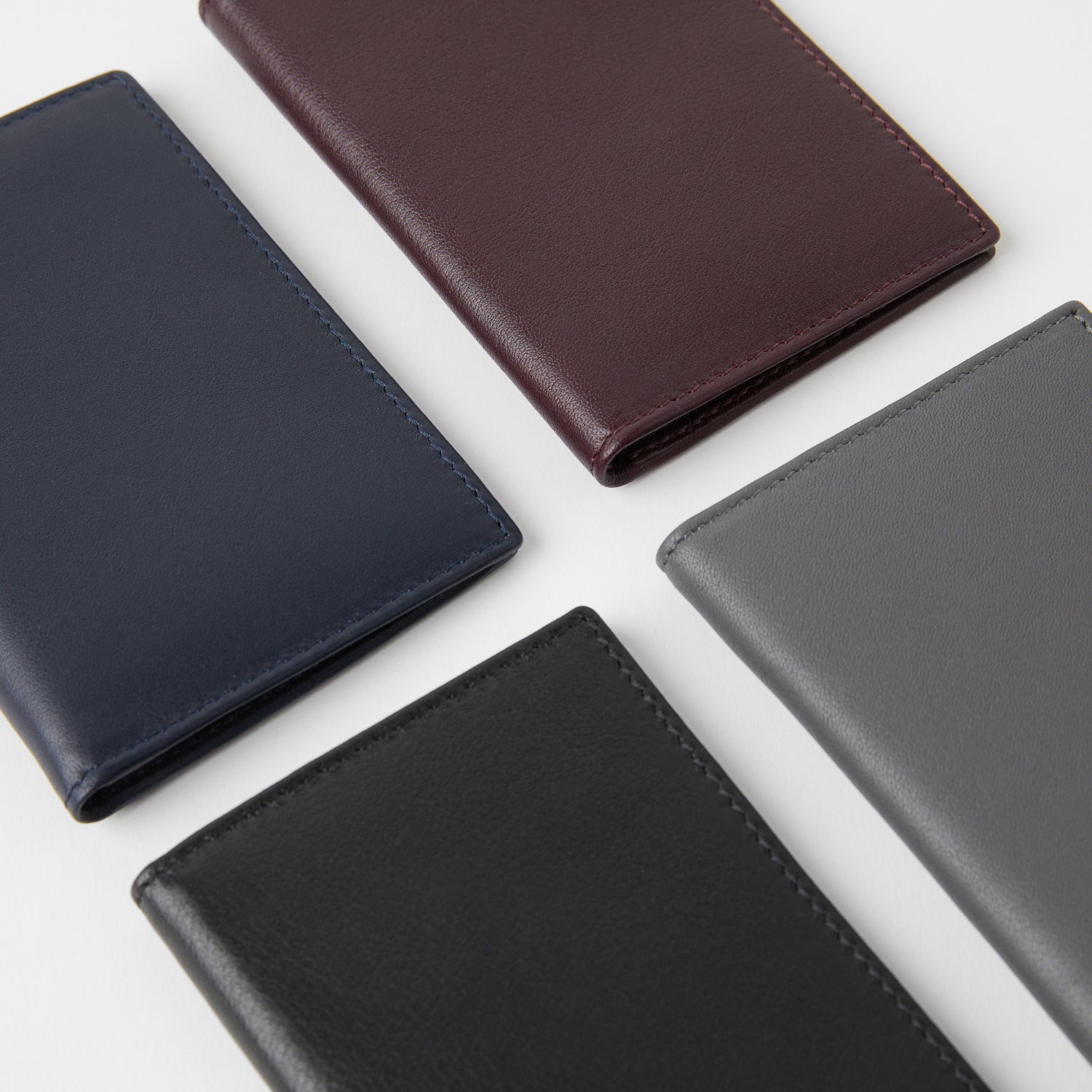 Nappa Leather Bifold Card Holder