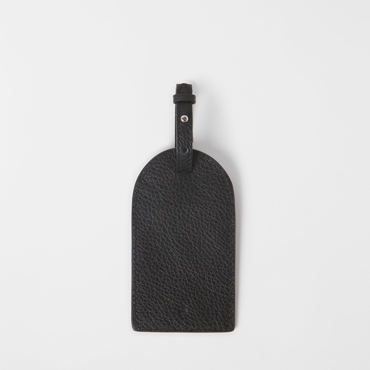 Full-Grain Leather Luggage Tag