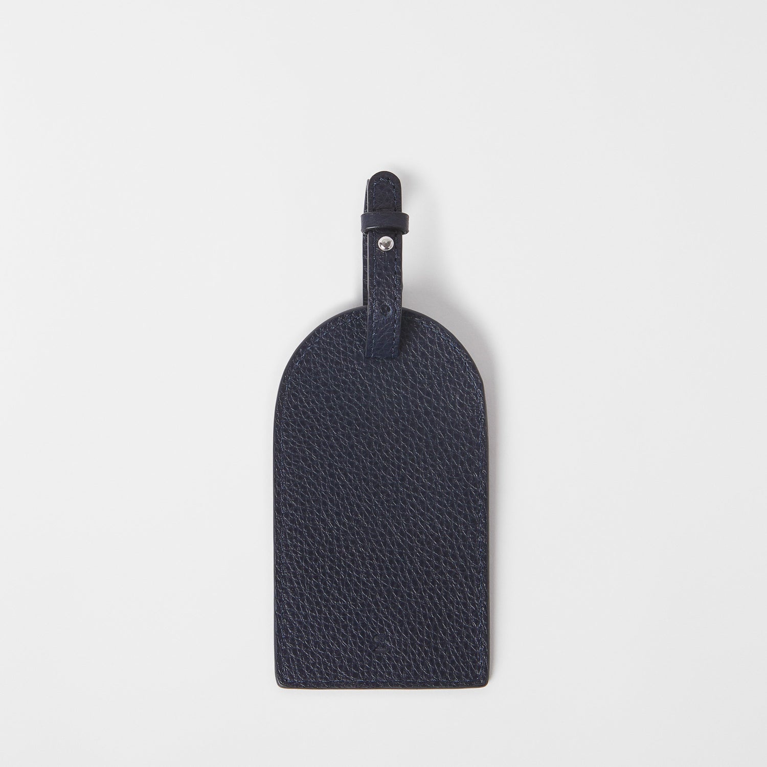 Full-Grain Leather Luggage Tag