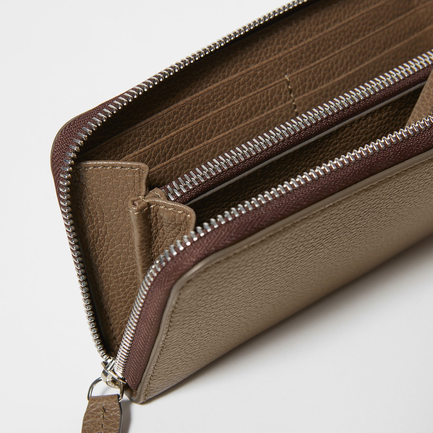 Large Full-Grain Leather Wallet