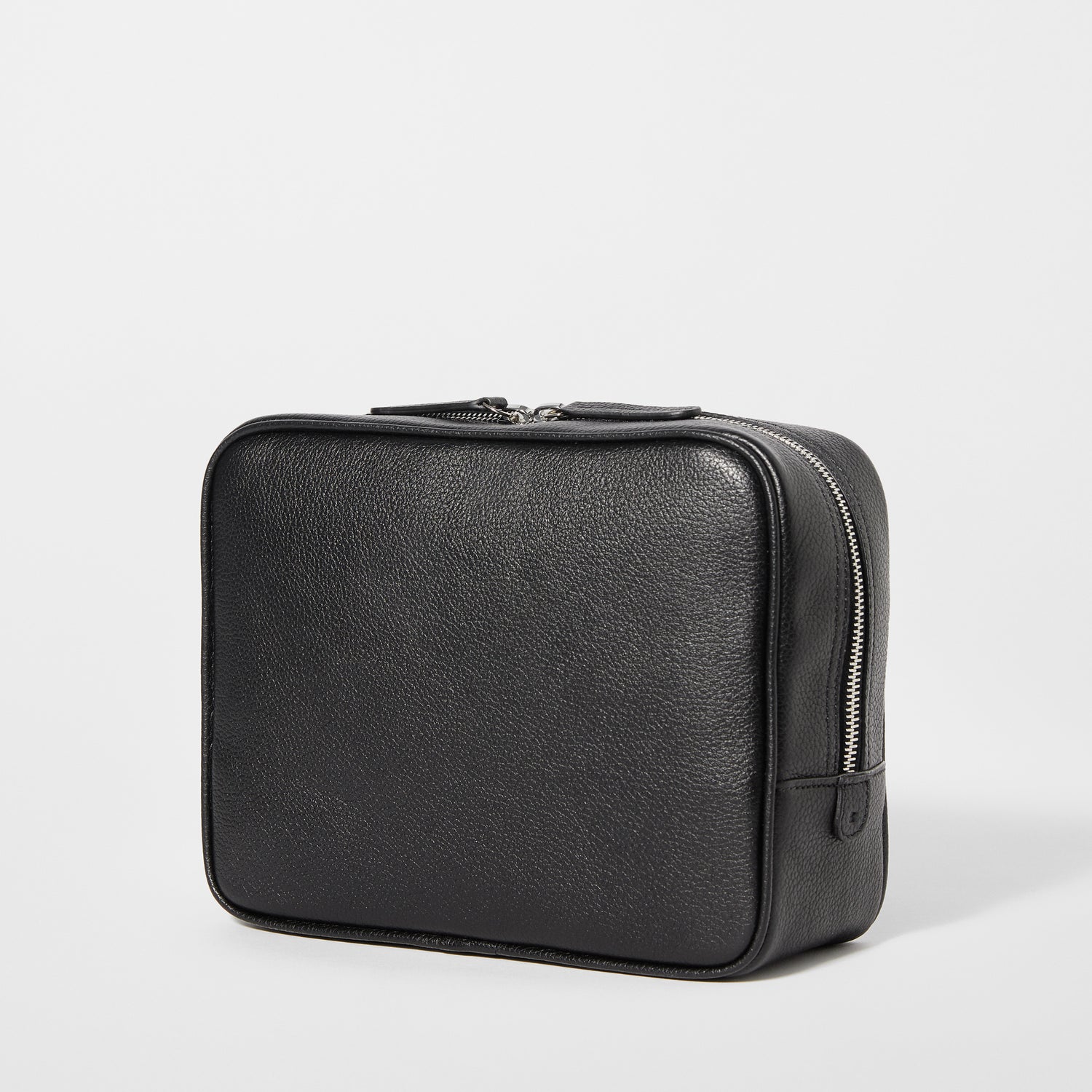 Full-Grain Leather Toiletry Bag
