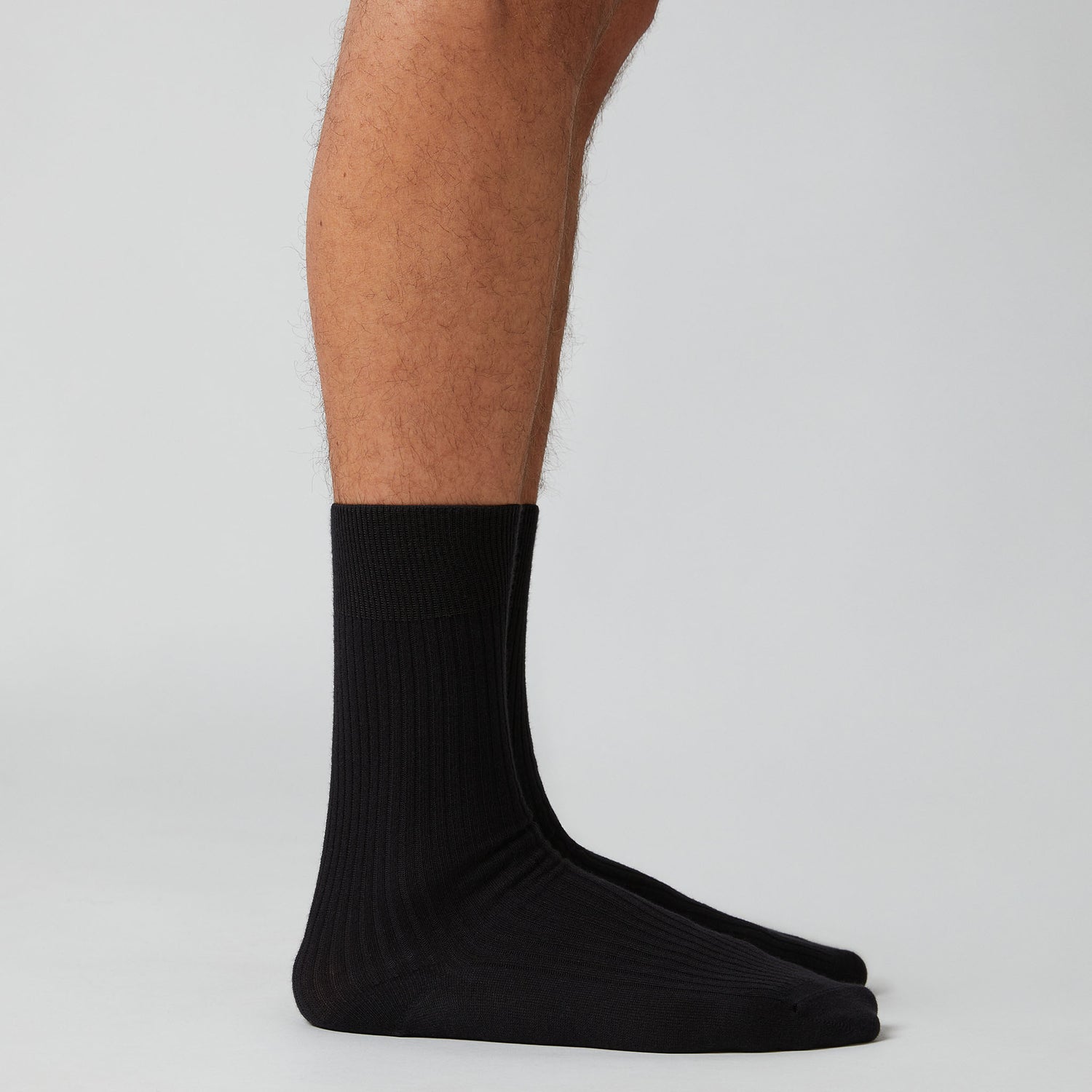 Organic Cotton Rib Socks