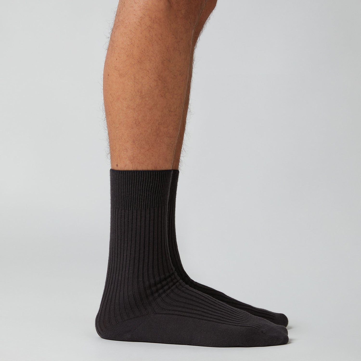 Organic Cotton Rib Socks