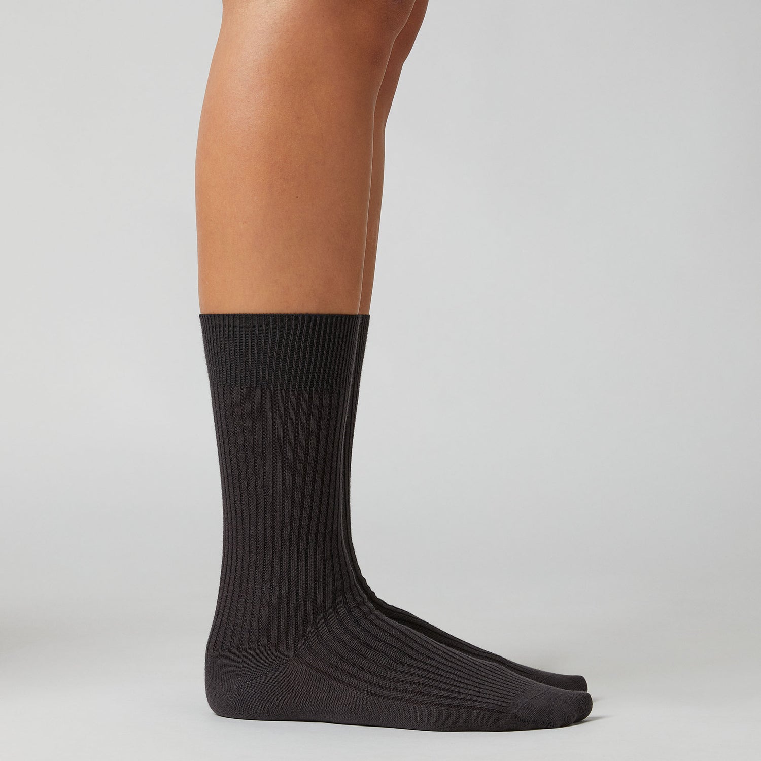 Organic Cotton Rib Socks