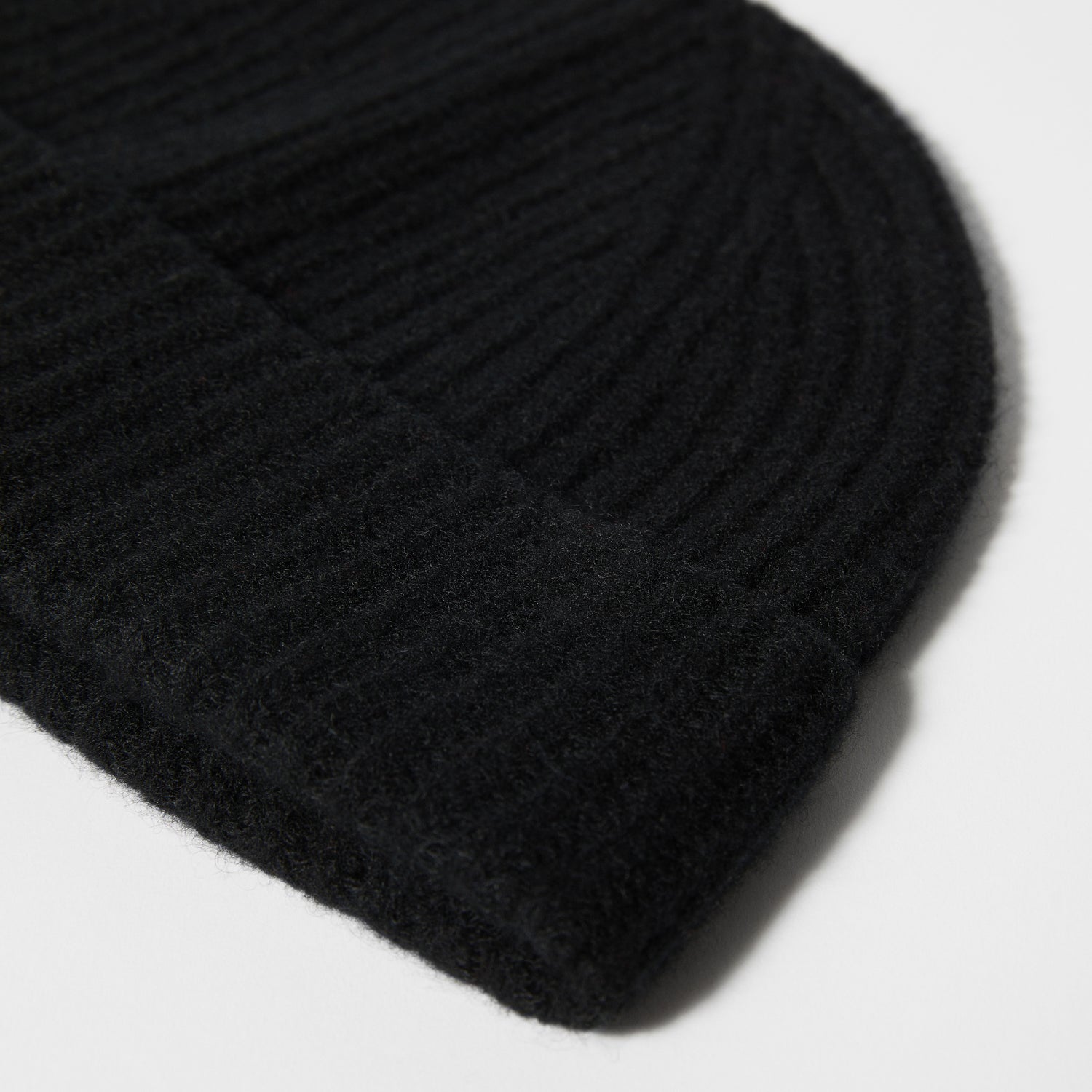 Ribbed Cashmere Beanie