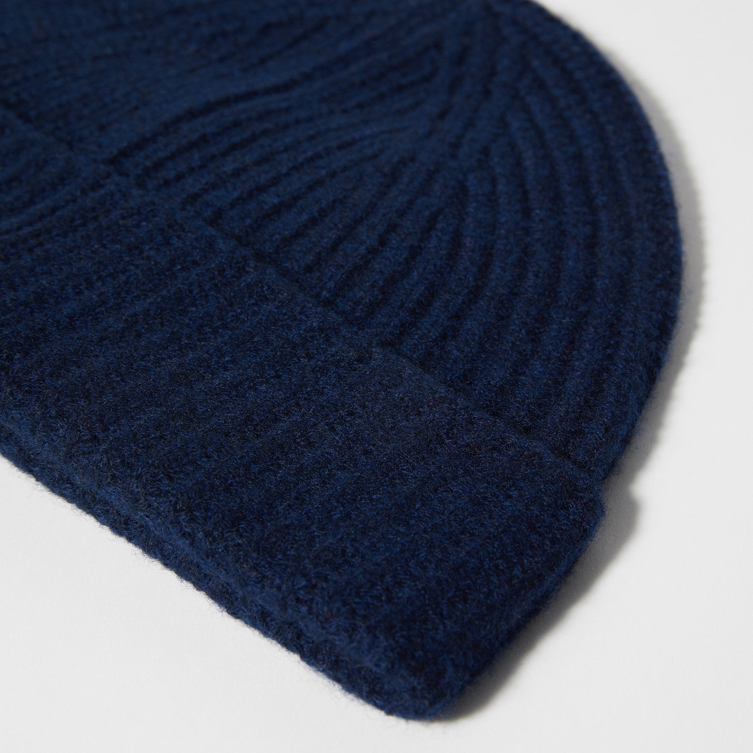 Ribbed Cashmere Beanie