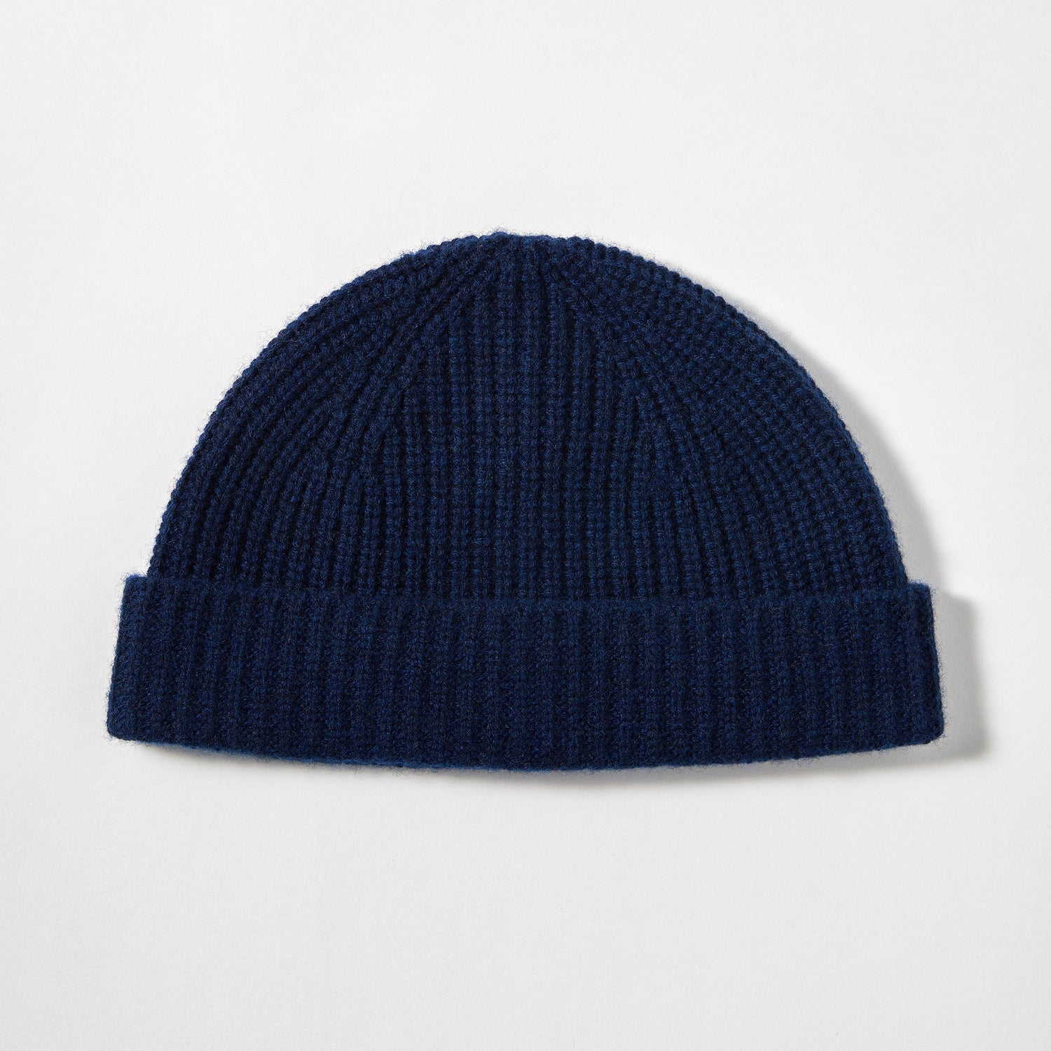 Ribbed Cashmere Beanie