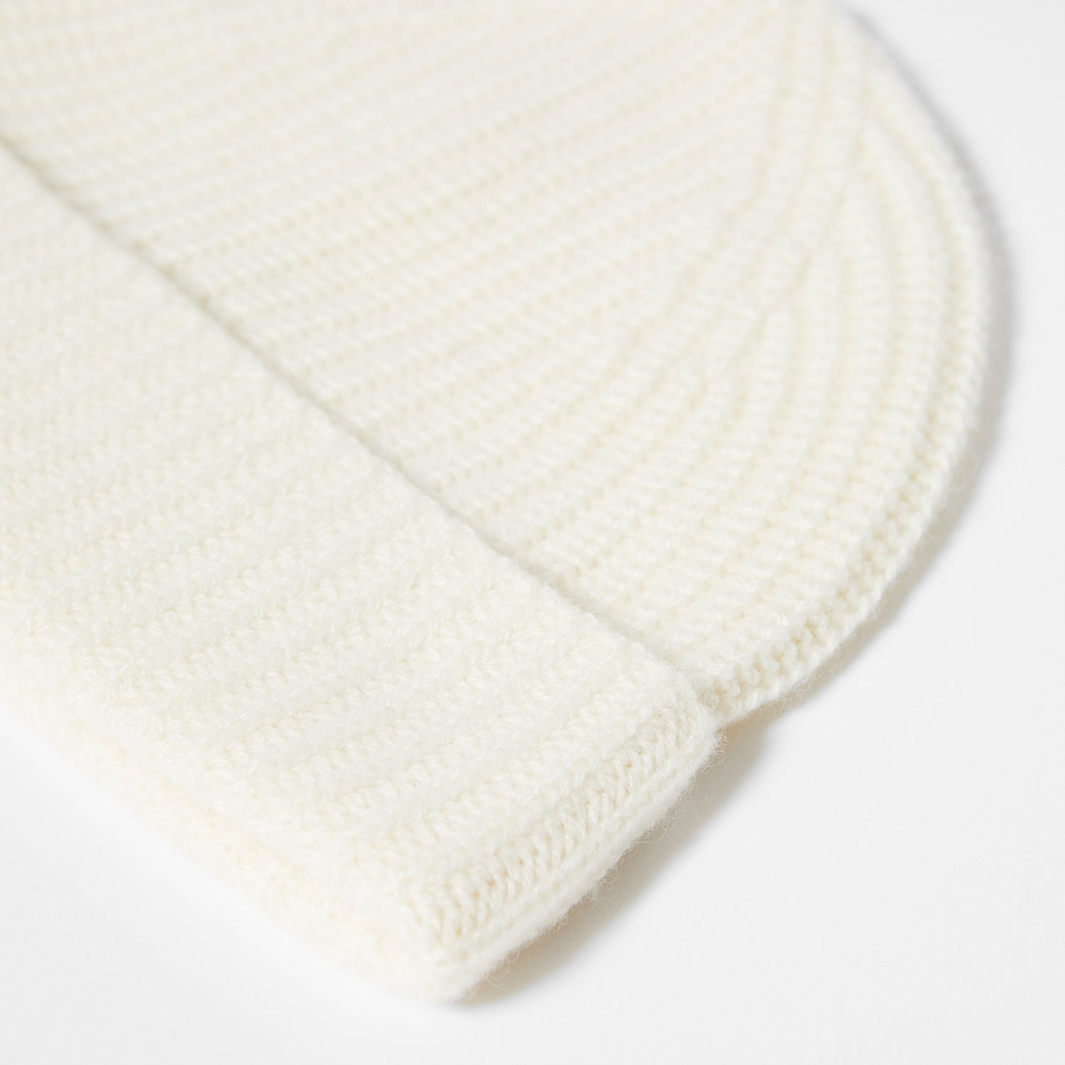Ribbed Cashmere Beanie