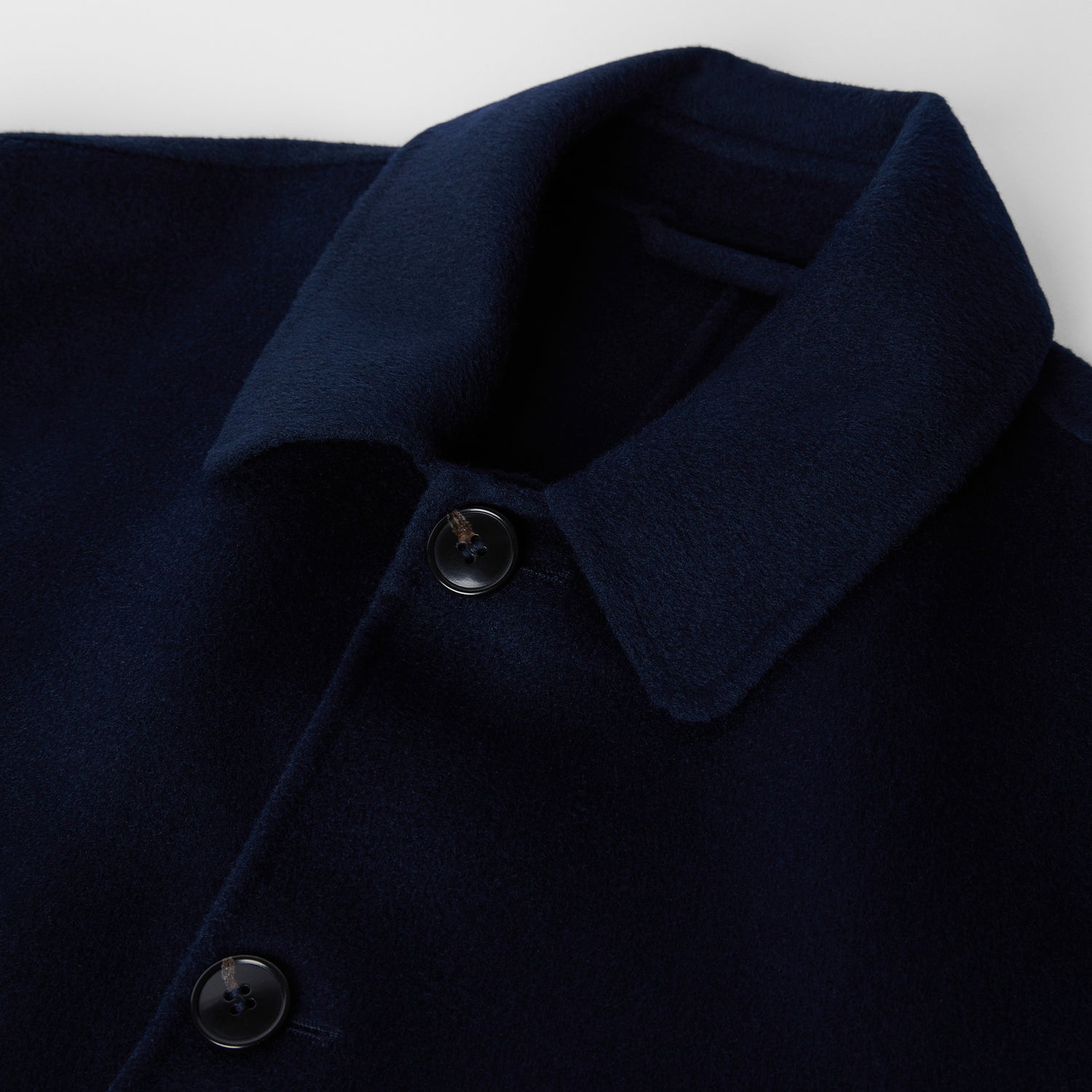 Men's Doublé Wool-Cashmere Patch Pocket Coat