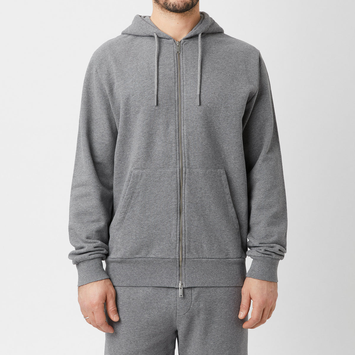 Men's Cotton-Jersey Zip Hoodie – Singular Society