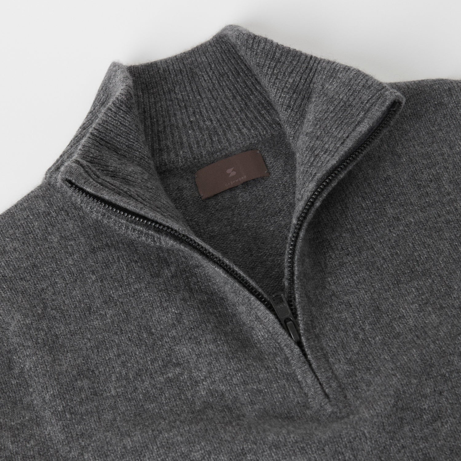Women's Cashmere Half Zip Sweater