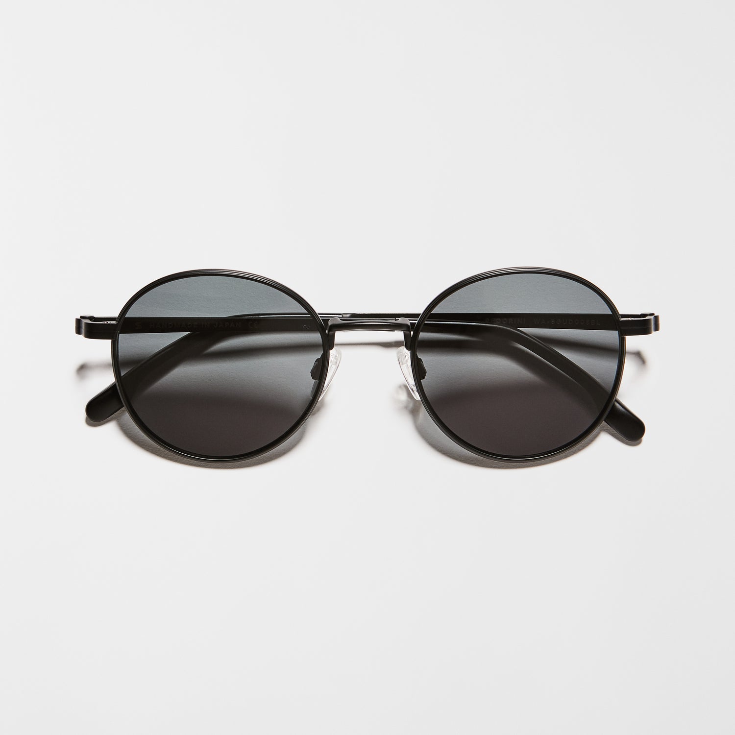 Pecorini Round Titanium Sunglasses