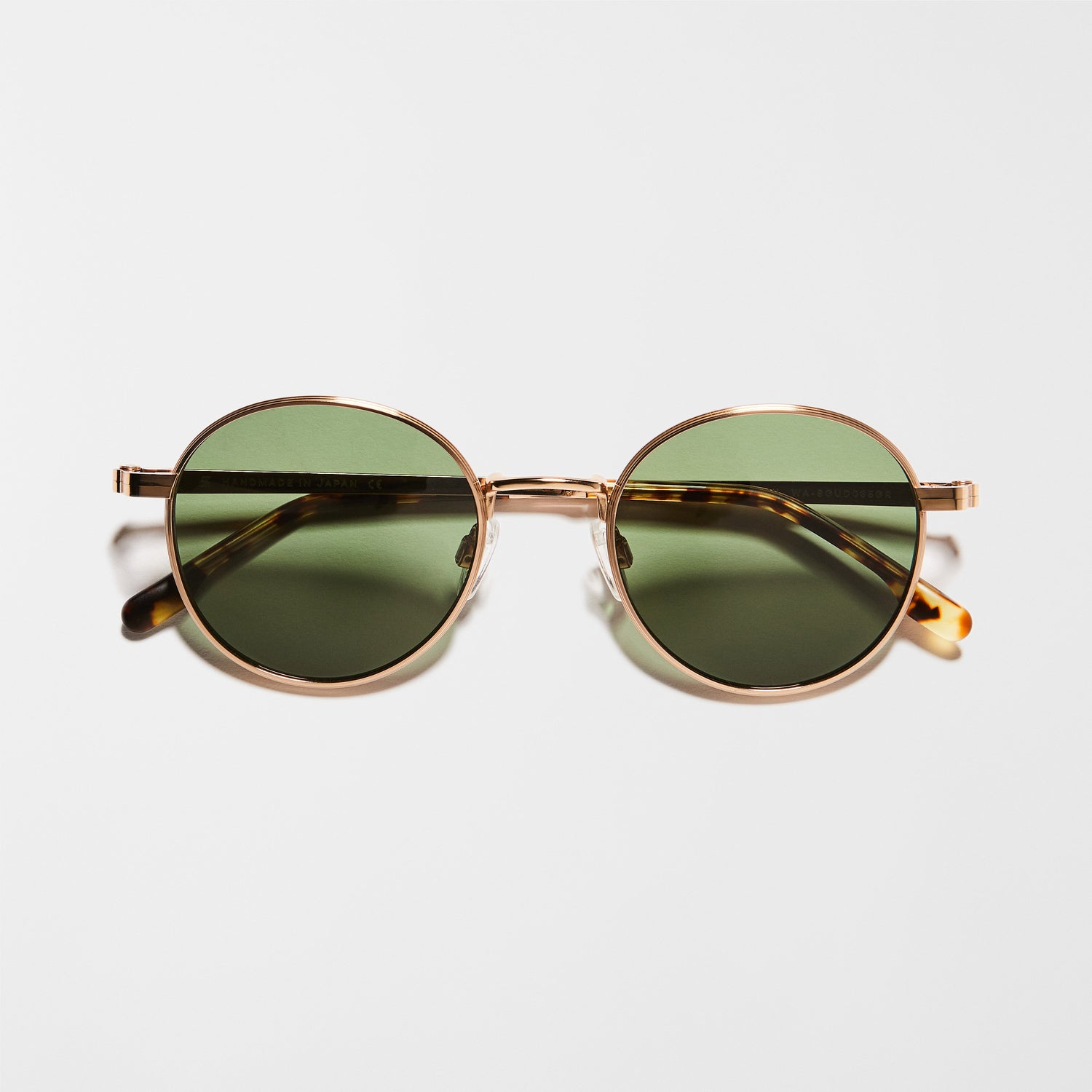 Pecorini Round Titanium Sunglasses