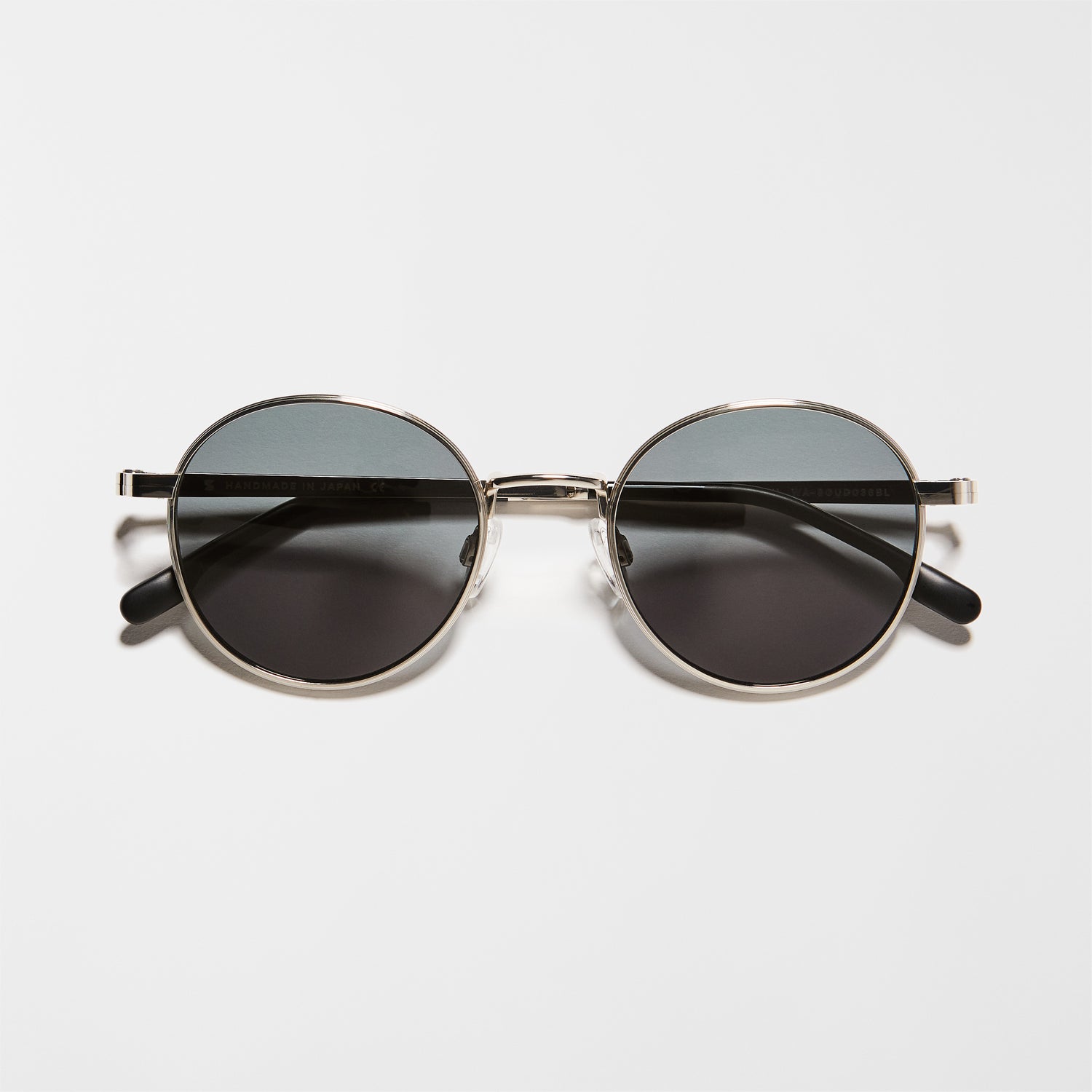 Pecorini Round Titanium Sunglasses