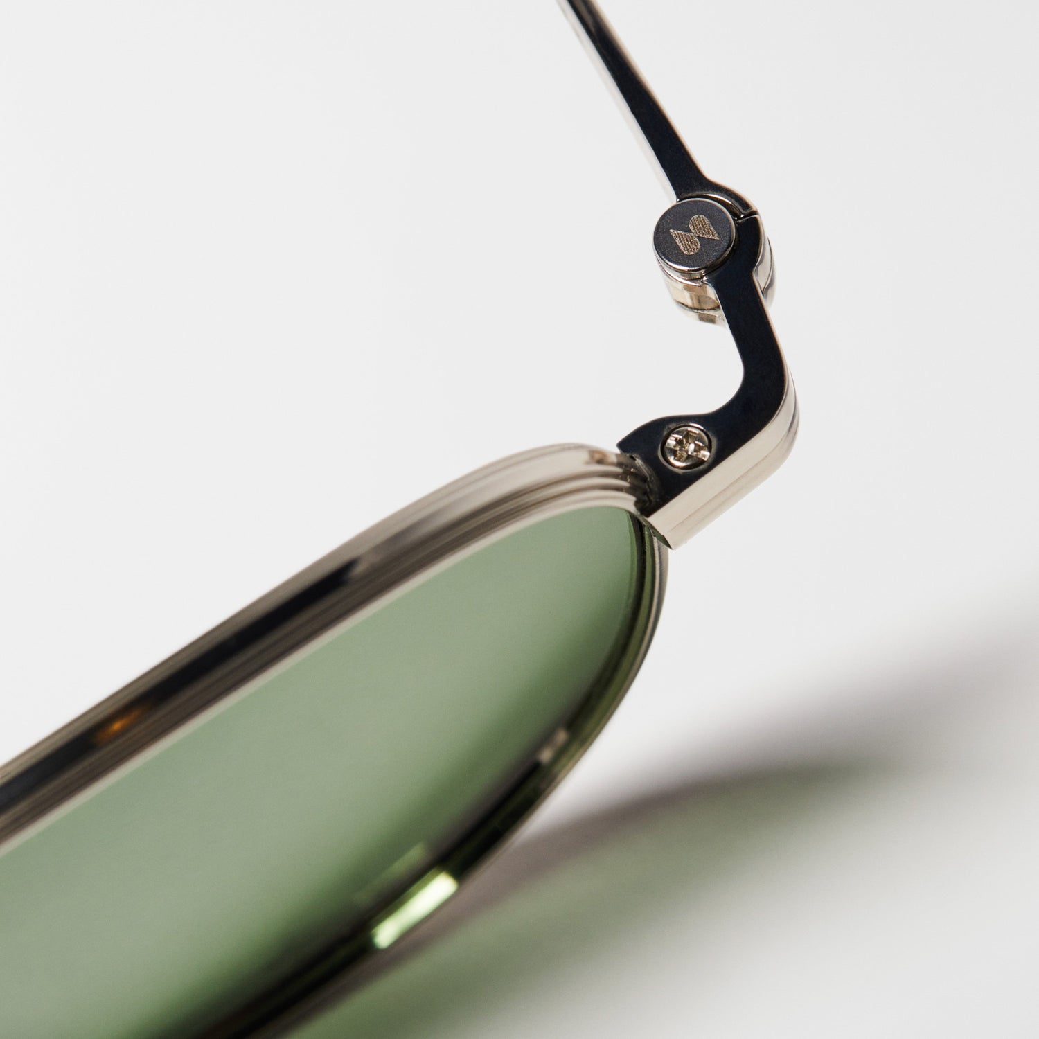 Palmarola Square Titanium Sunglasses