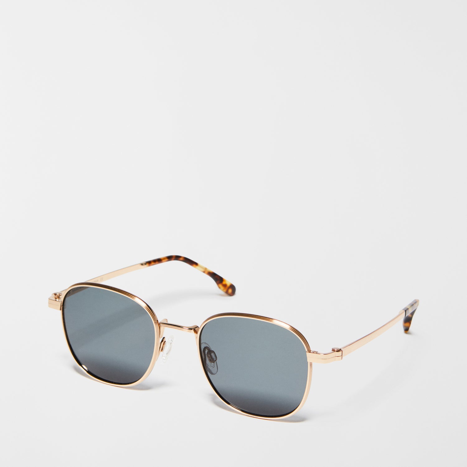 Palmarola Square Titanium Sunglasses