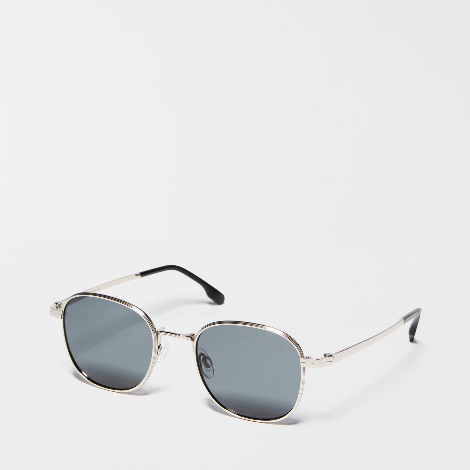 Palmarola Square Titanium Sunglasses