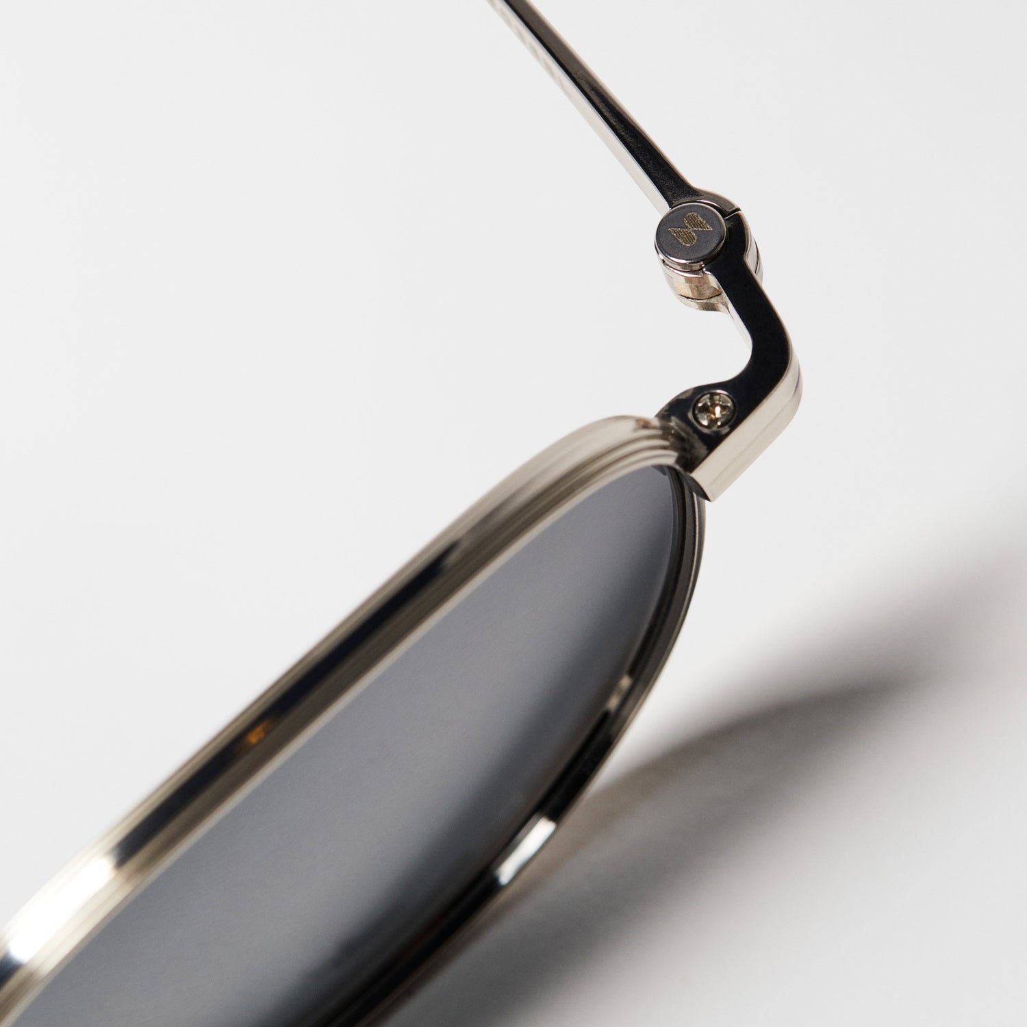 Palmarola Square Titanium Sunglasses