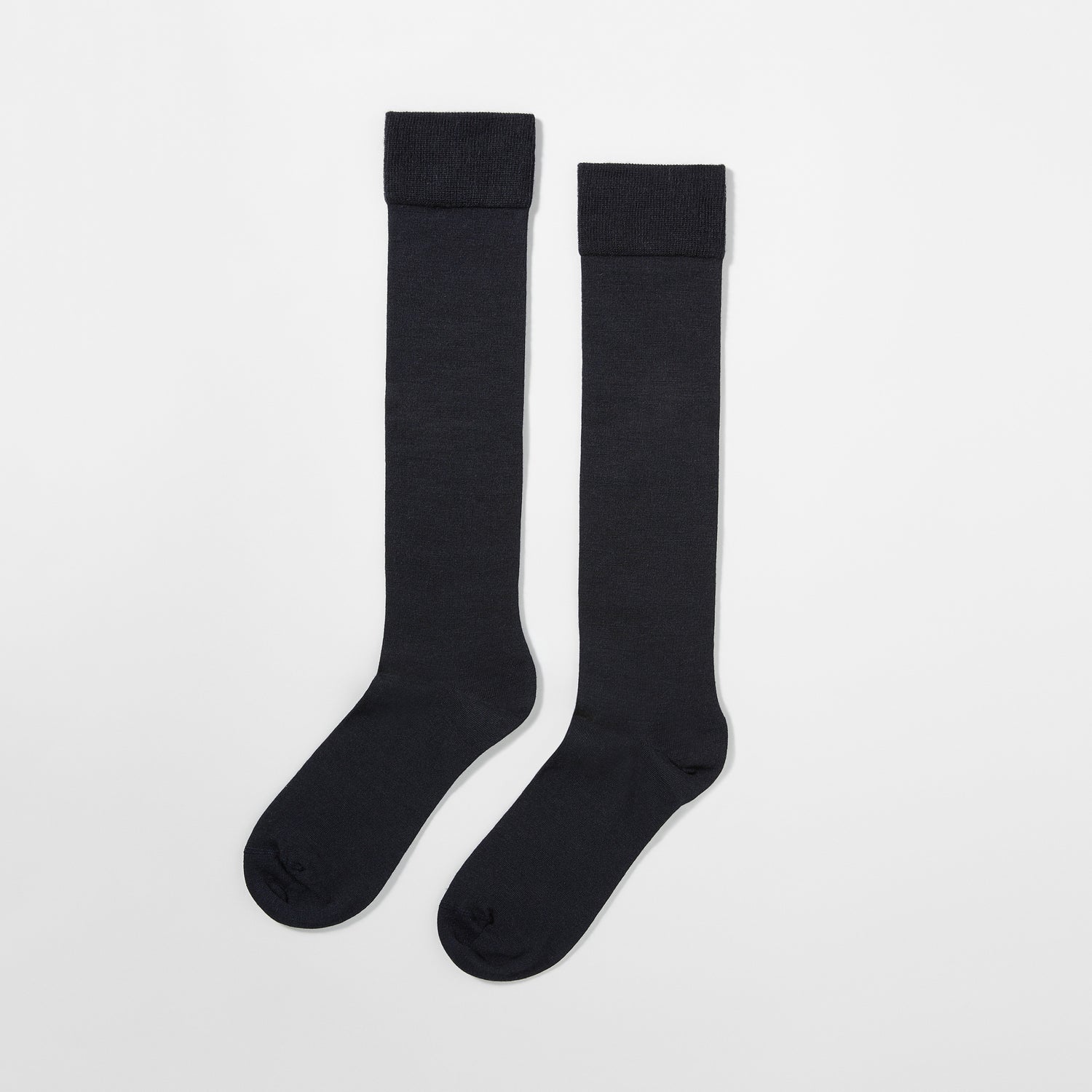 Wool Silk Knee-High Socks