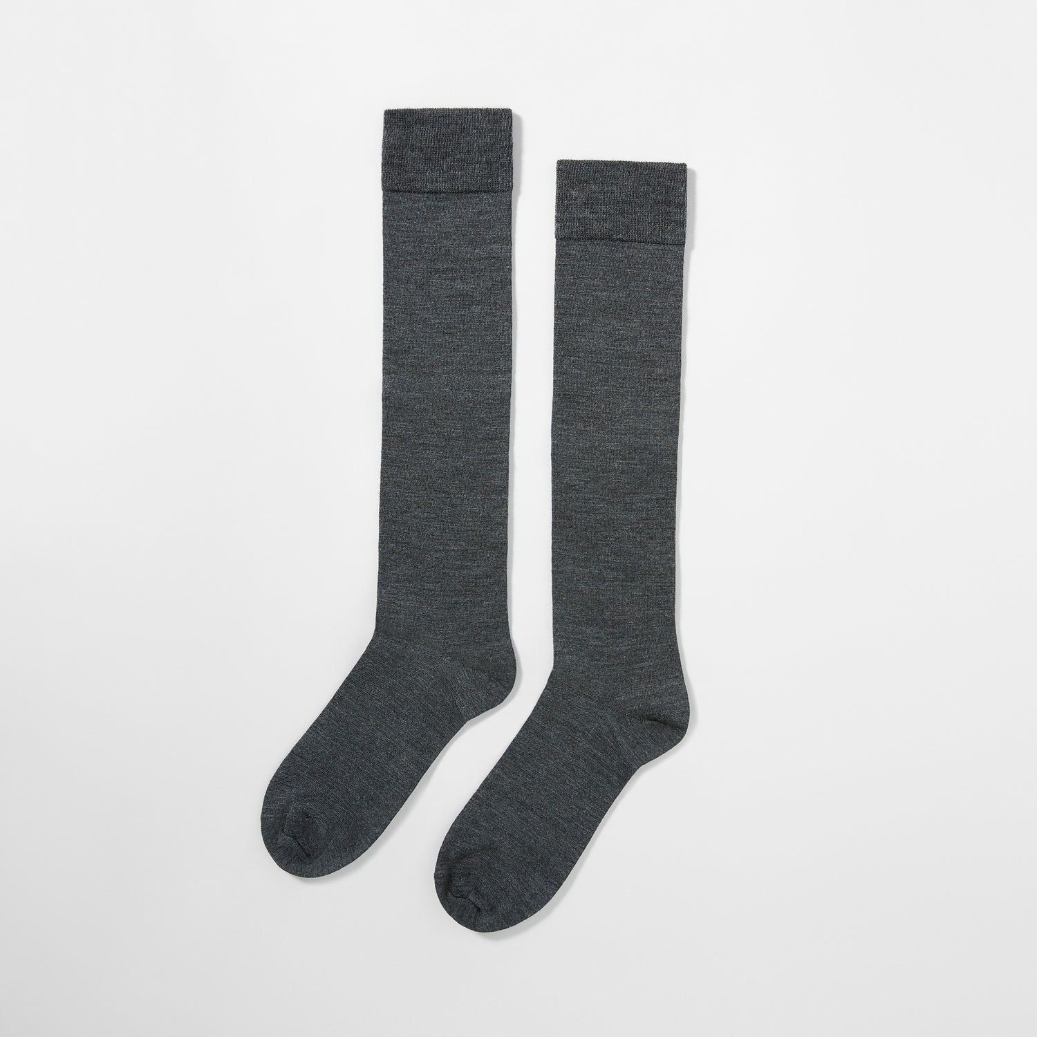 Wool Silk Knee-High Socks