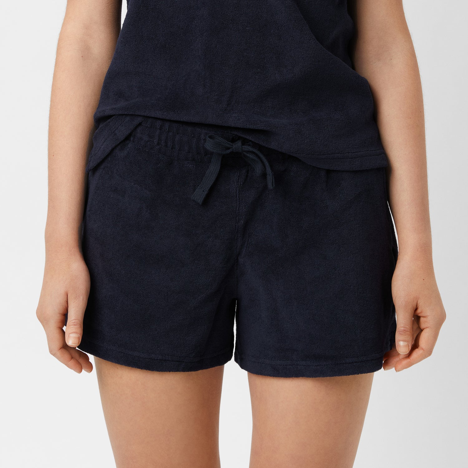 Damshorts i frotté