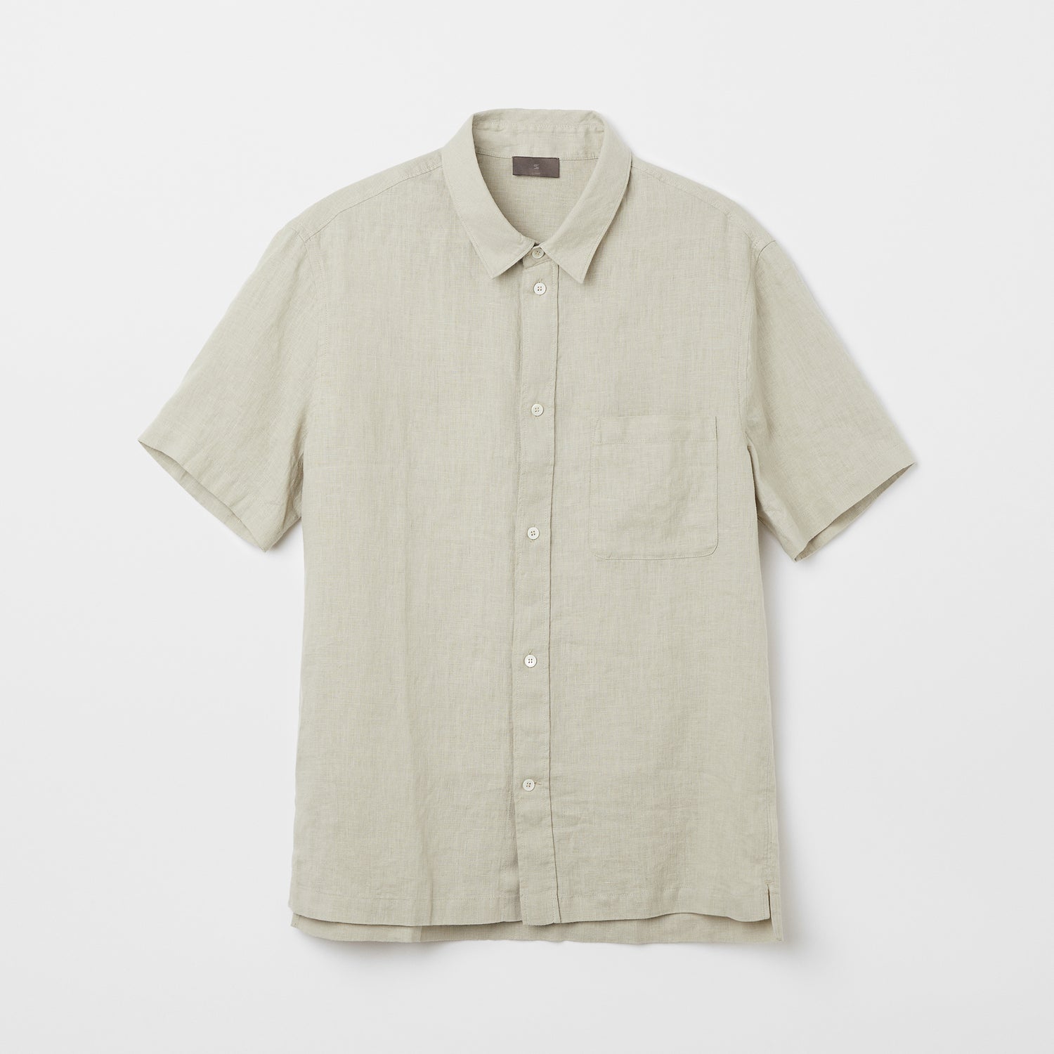 Men's Linen Short Sleeve Shirt