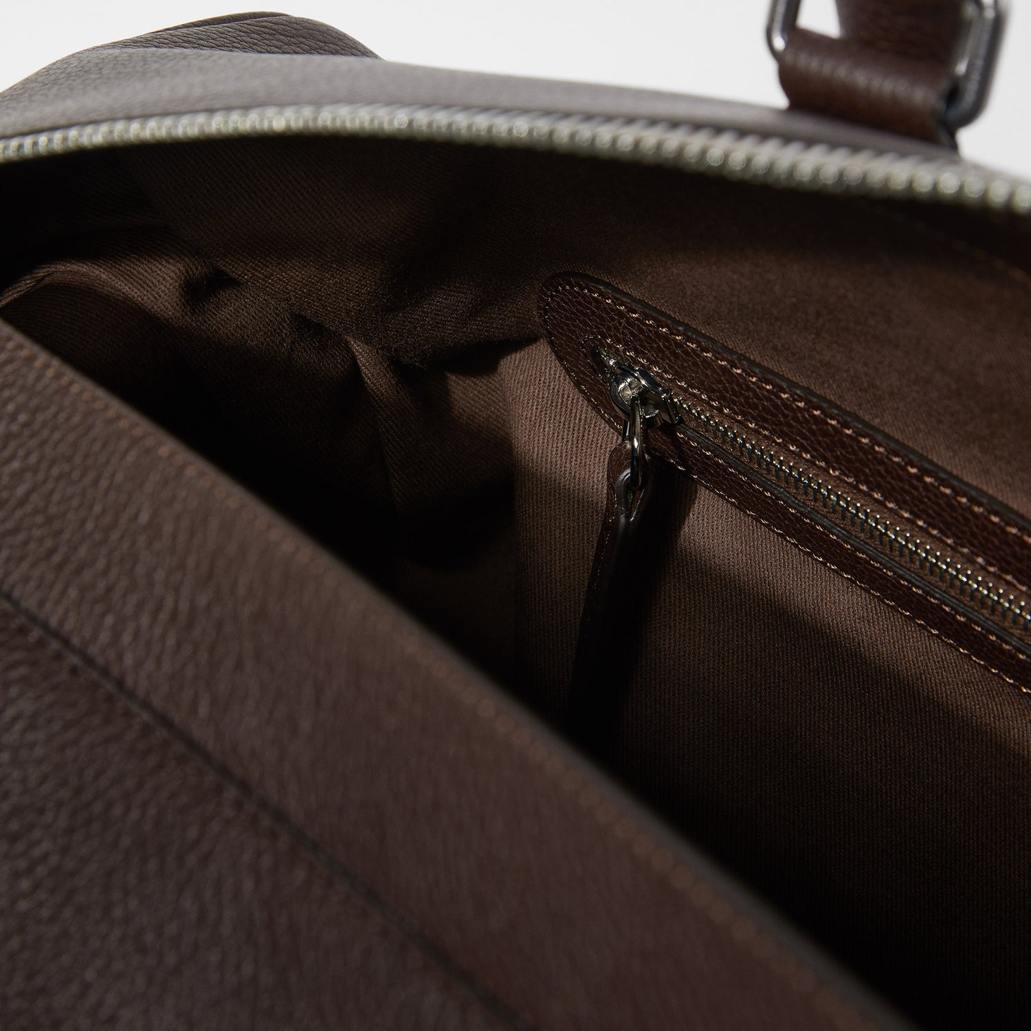 Full-Grain Leather Weekend Bag