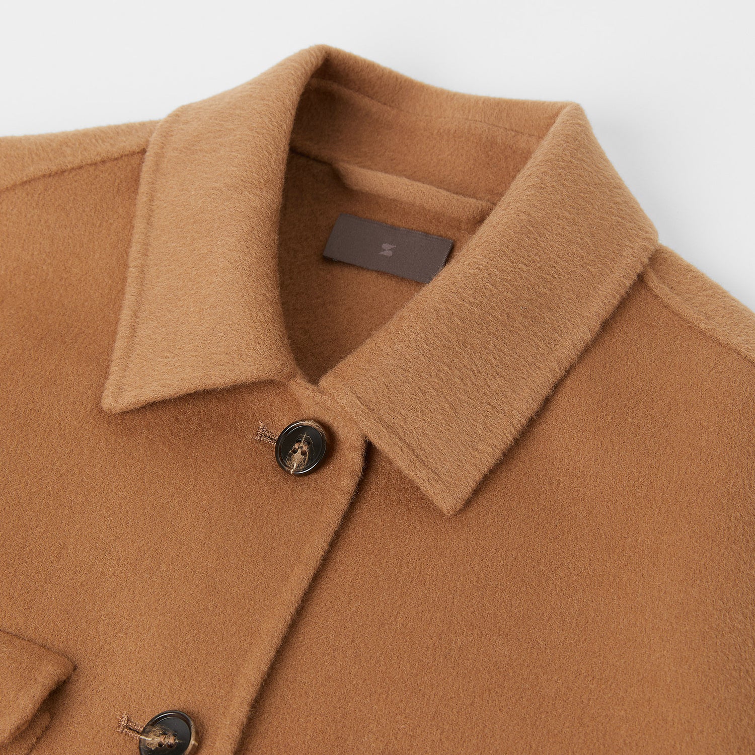 Women's Doublé Wool-Cashmere Overshirt