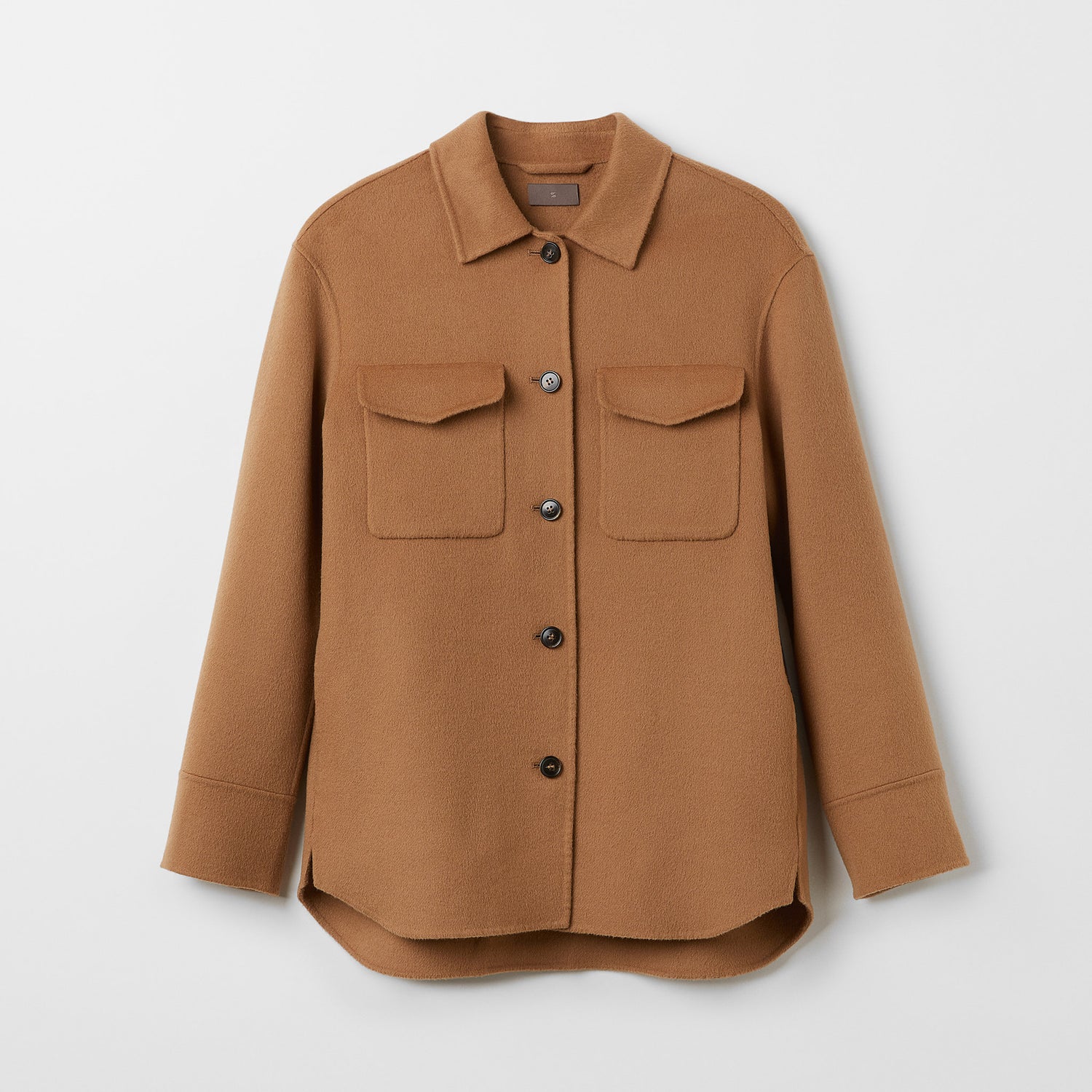 Women's Doublé Wool-Cashmere Overshirt