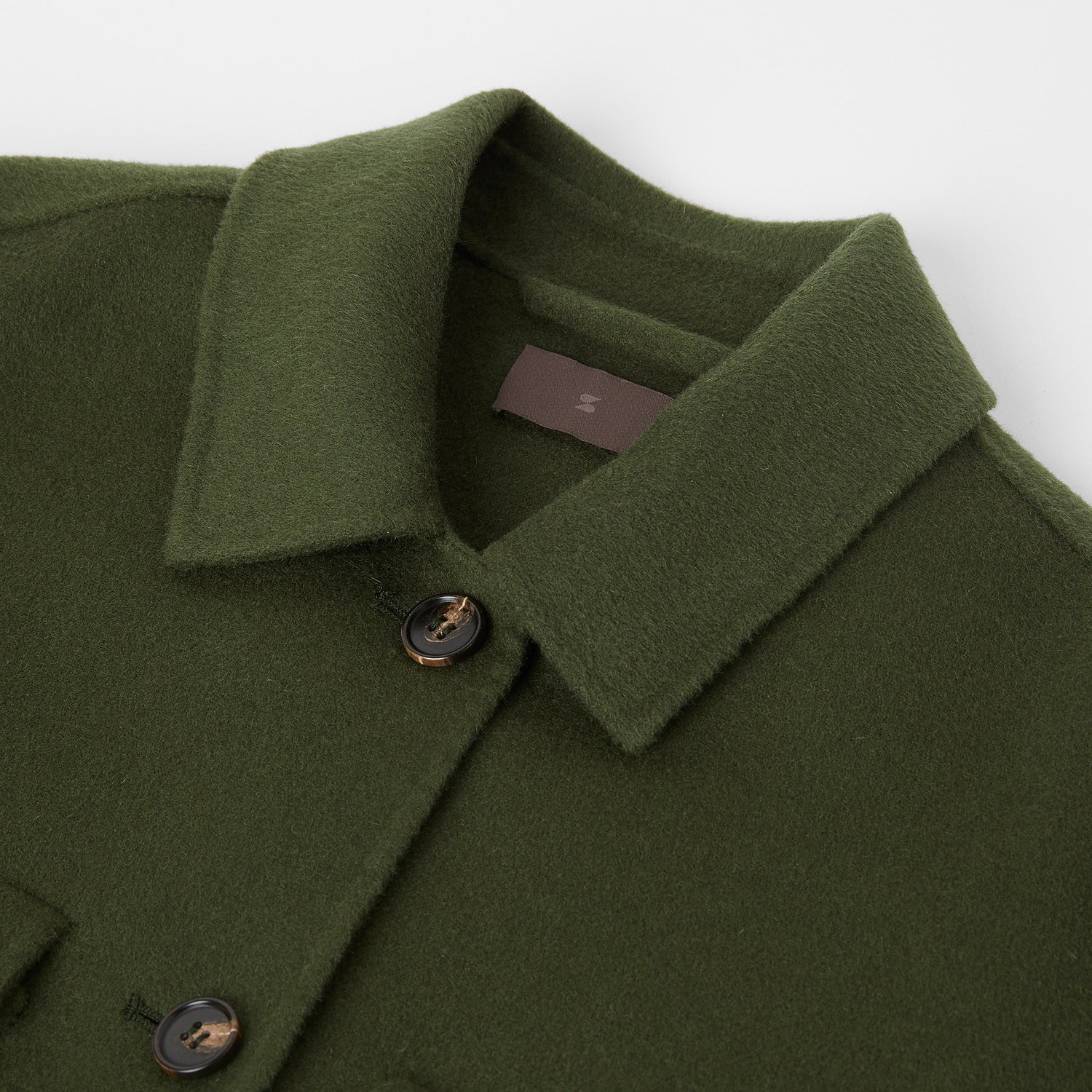 Women's Doublé Wool-Cashmere Overshirt