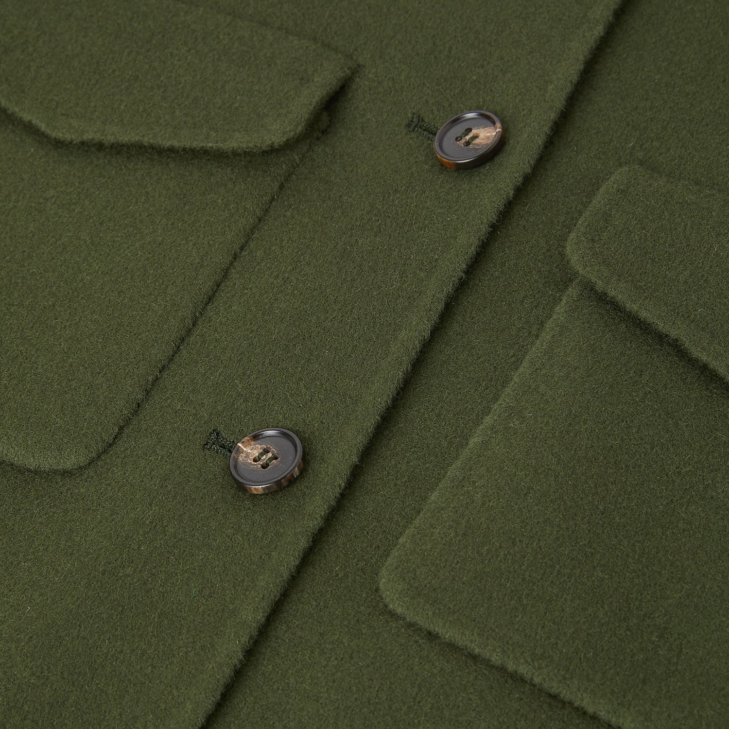 Women's Doublé Wool-Cashmere Overshirt