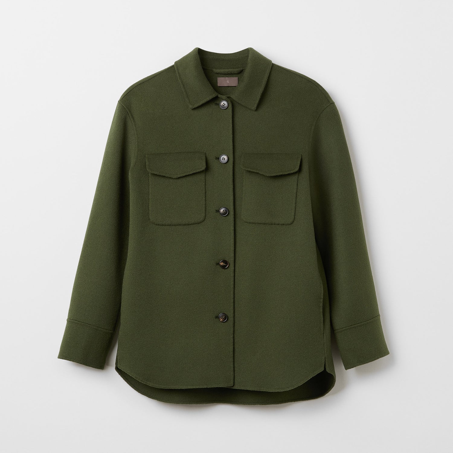 Women's Doublé Wool-Cashmere Overshirt