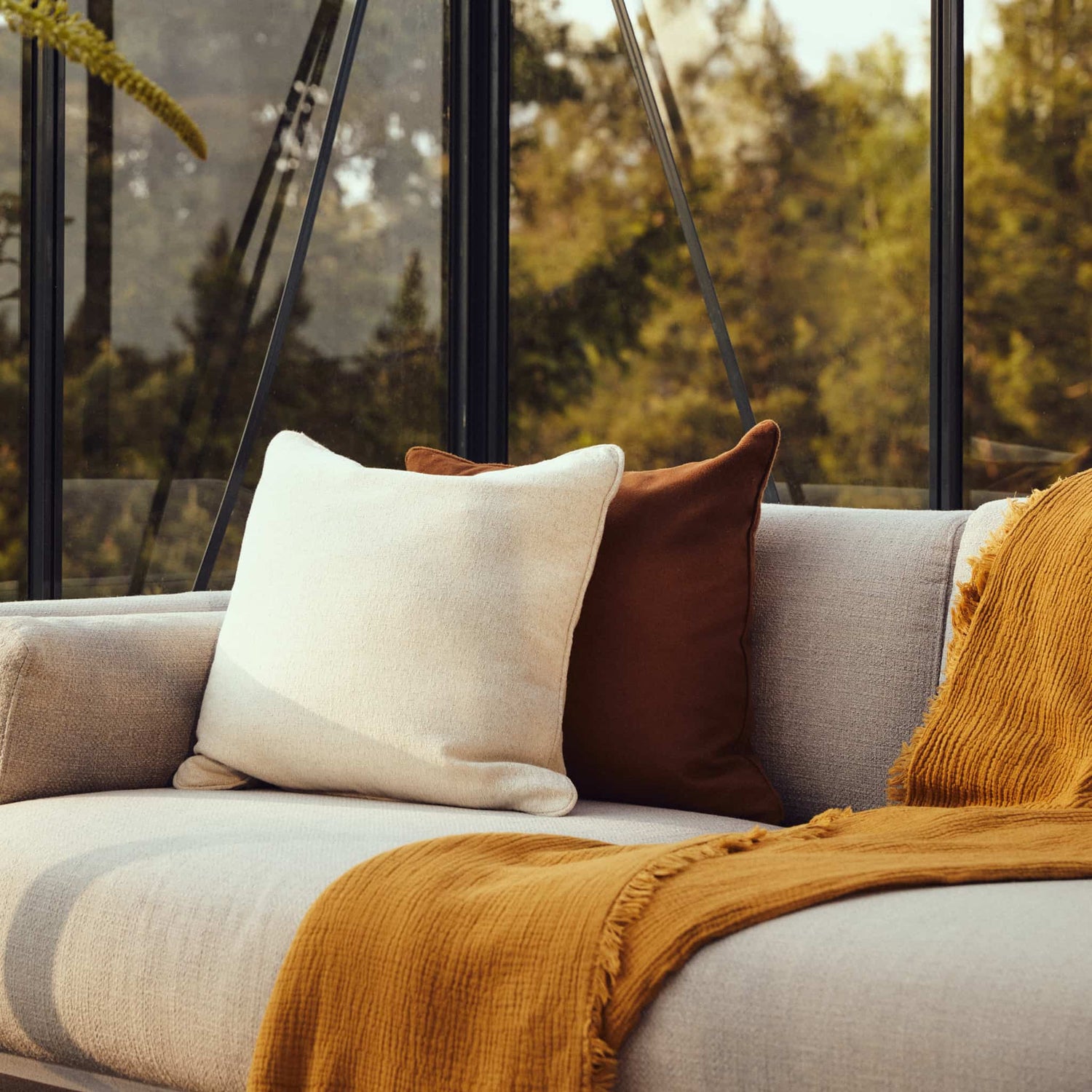 Wool-Cashmere Cushion Cover