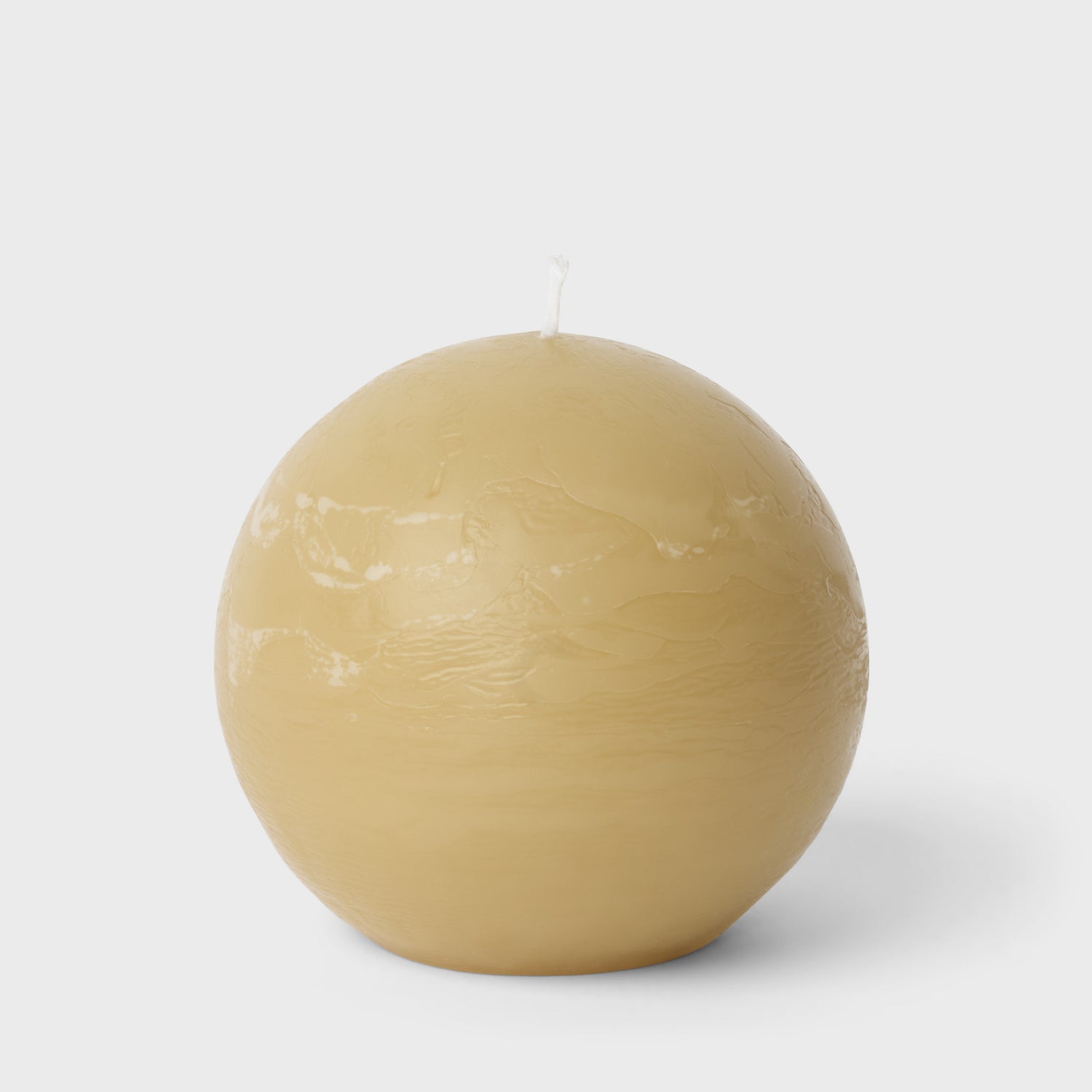 Hand Cast Sphere Candle