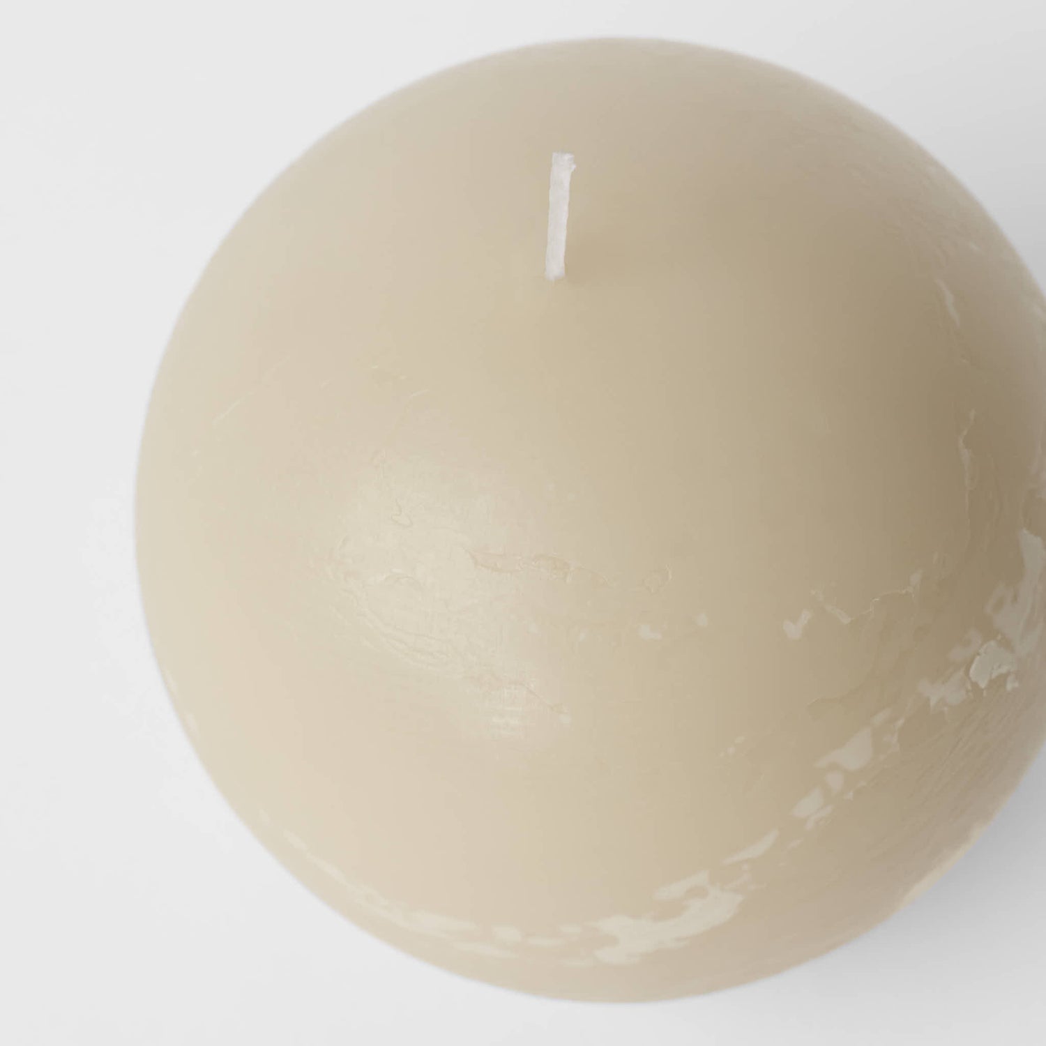 Hand Cast Sphere Candle