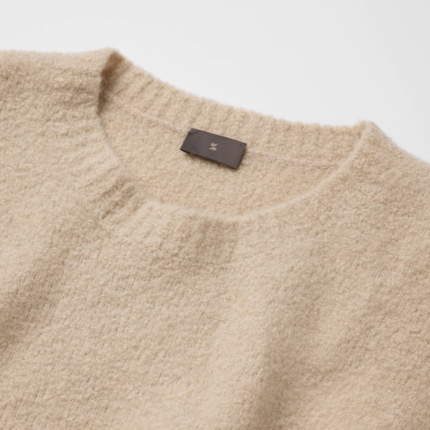 Women's Relaxed Cashmere Bouclé Crewneck