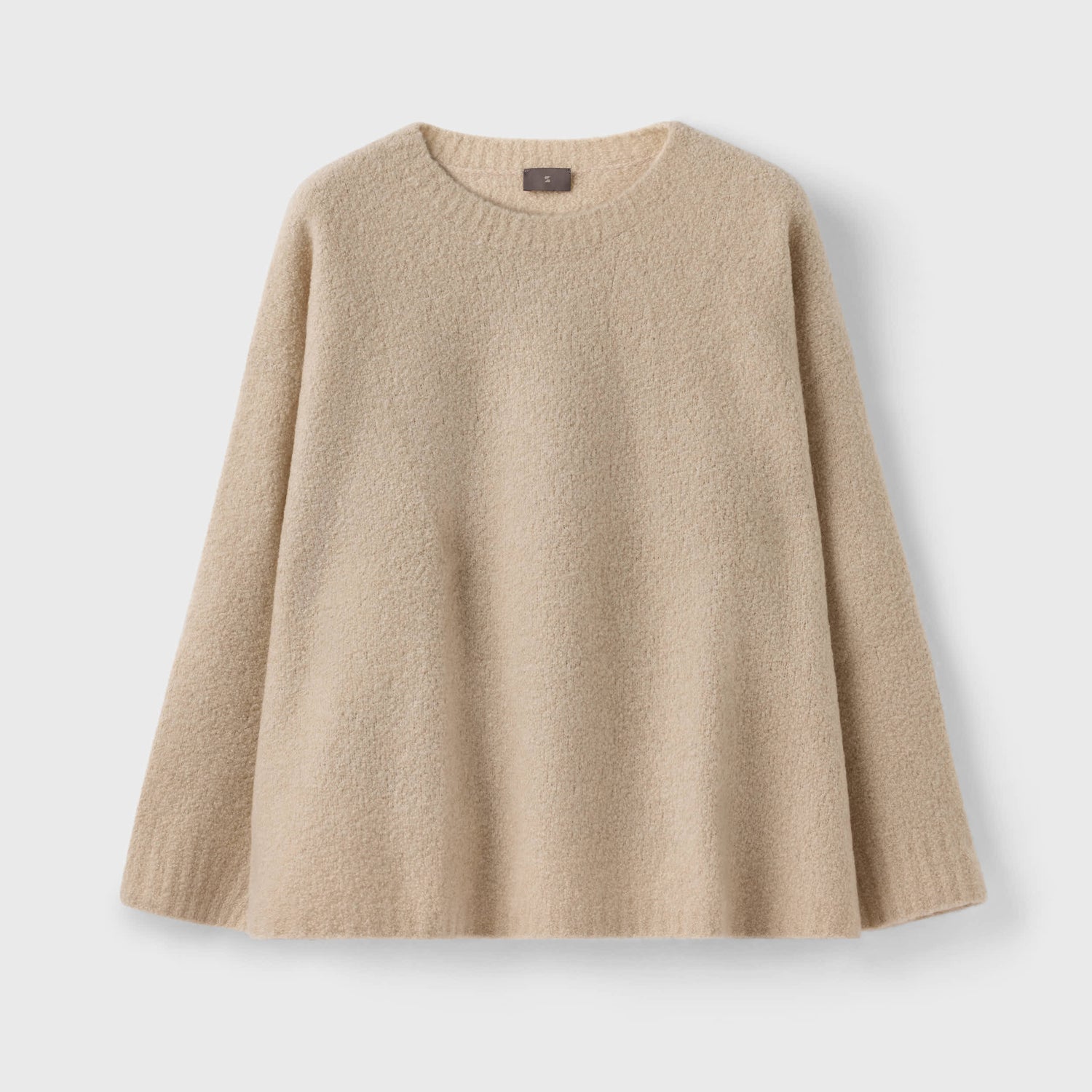 Women's Relaxed Cashmere Bouclé Crewneck
