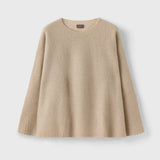 Women's Relaxed Cashmere Bouclé Crewneck