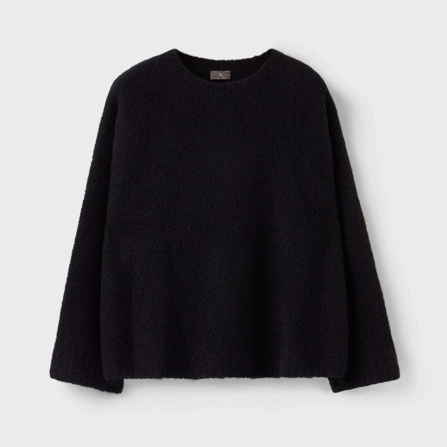 Women's Relaxed Cashmere Bouclé Crewneck