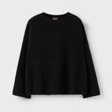 Women's Relaxed Cashmere Bouclé Crewneck