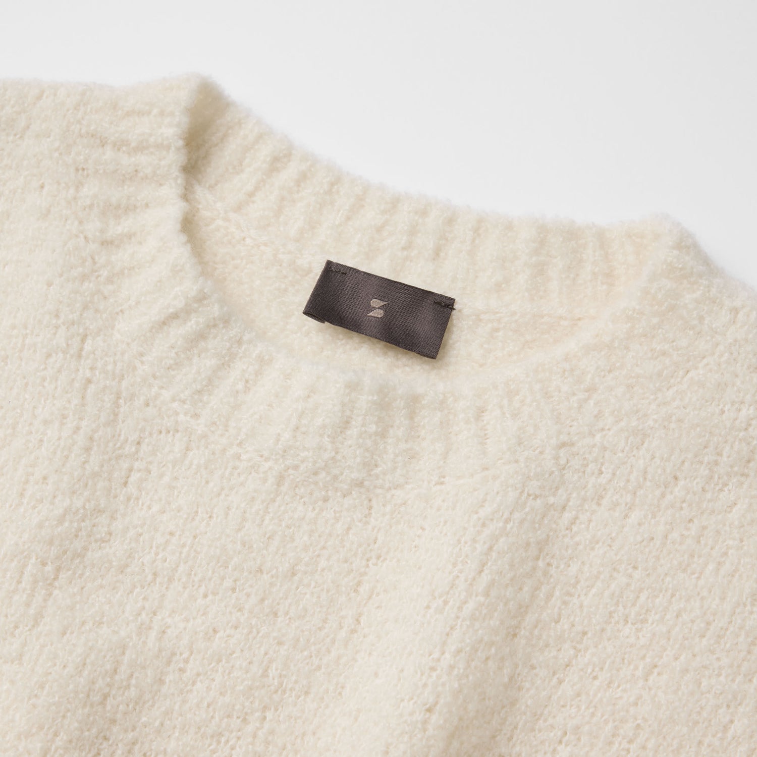 Women's Relaxed Cashmere Bouclé Crewneck