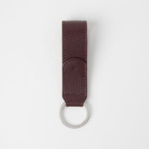 Full-Grain Leather Key Ring