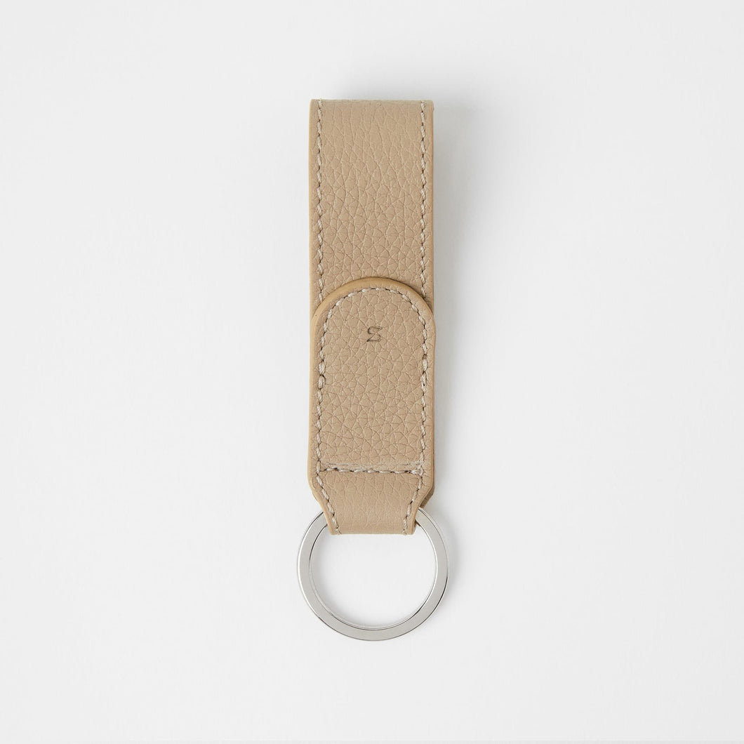 Full-Grain Leather Key Ring