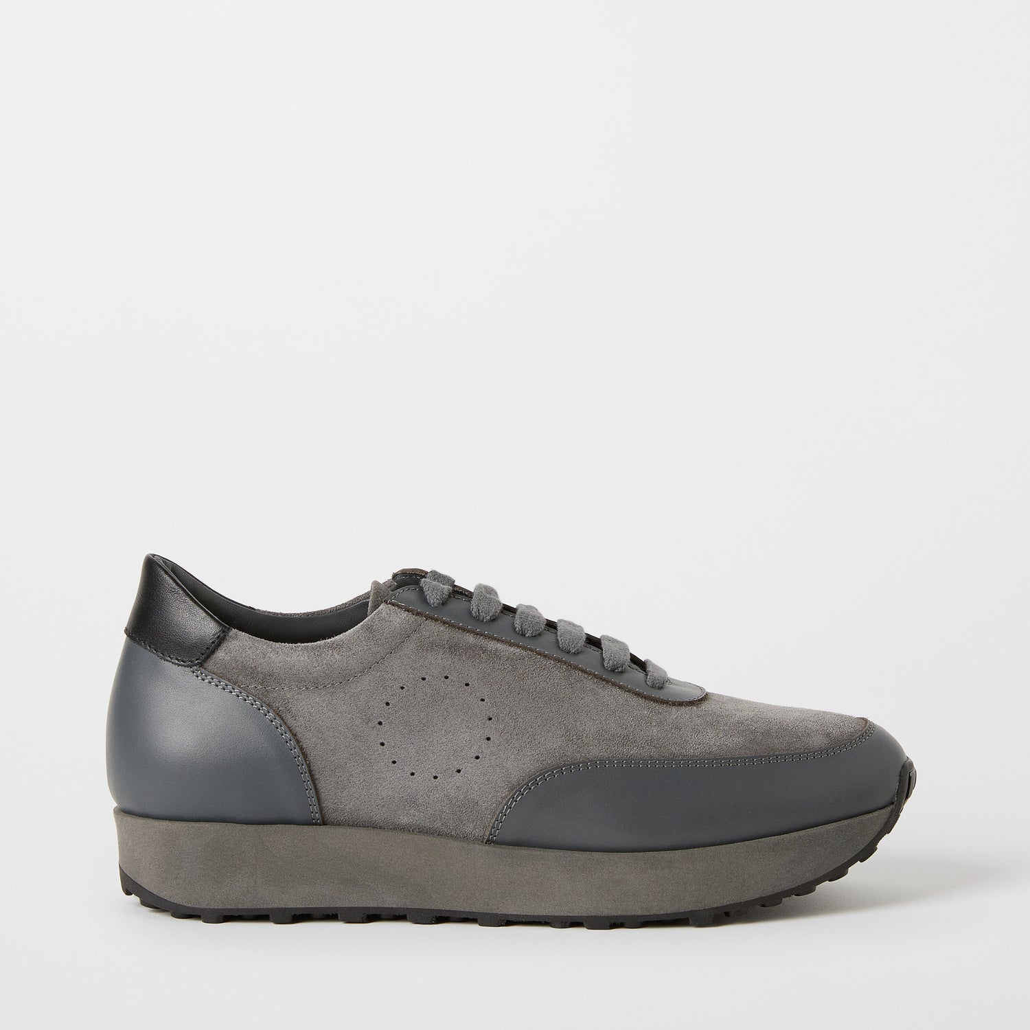 Track Calfskin Sneaker Junior