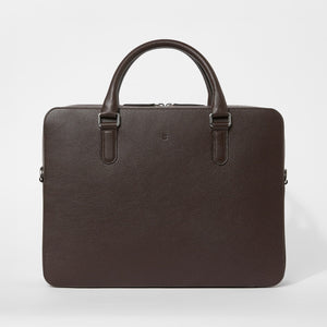 Full-Grain Leather Briefcase